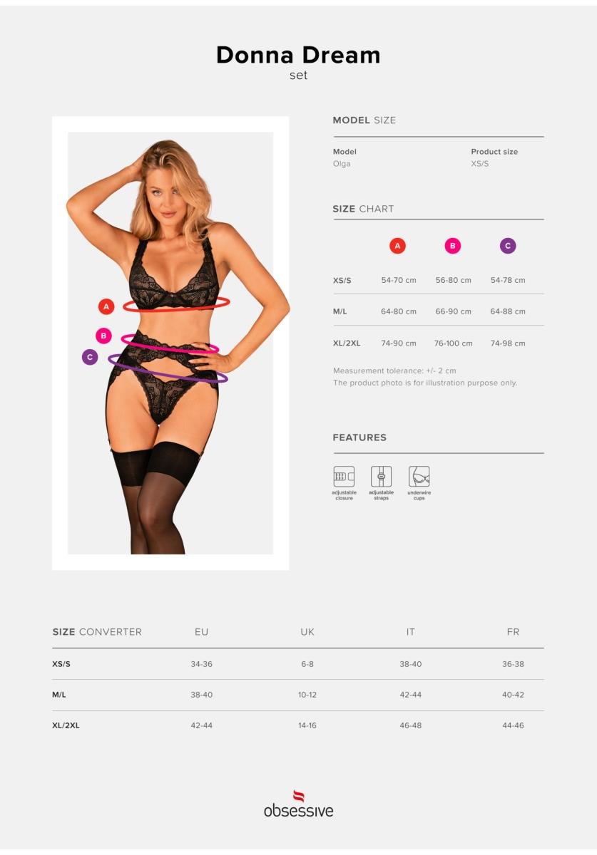 Ensemble 3 pièces Donna Dream Taille M/L
