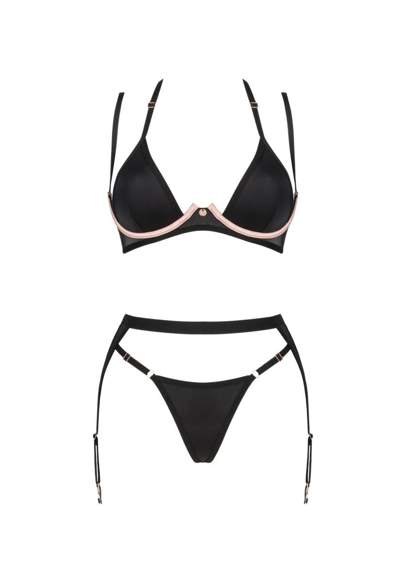 Lingerie-Selinne 3-piece set XL/2XL