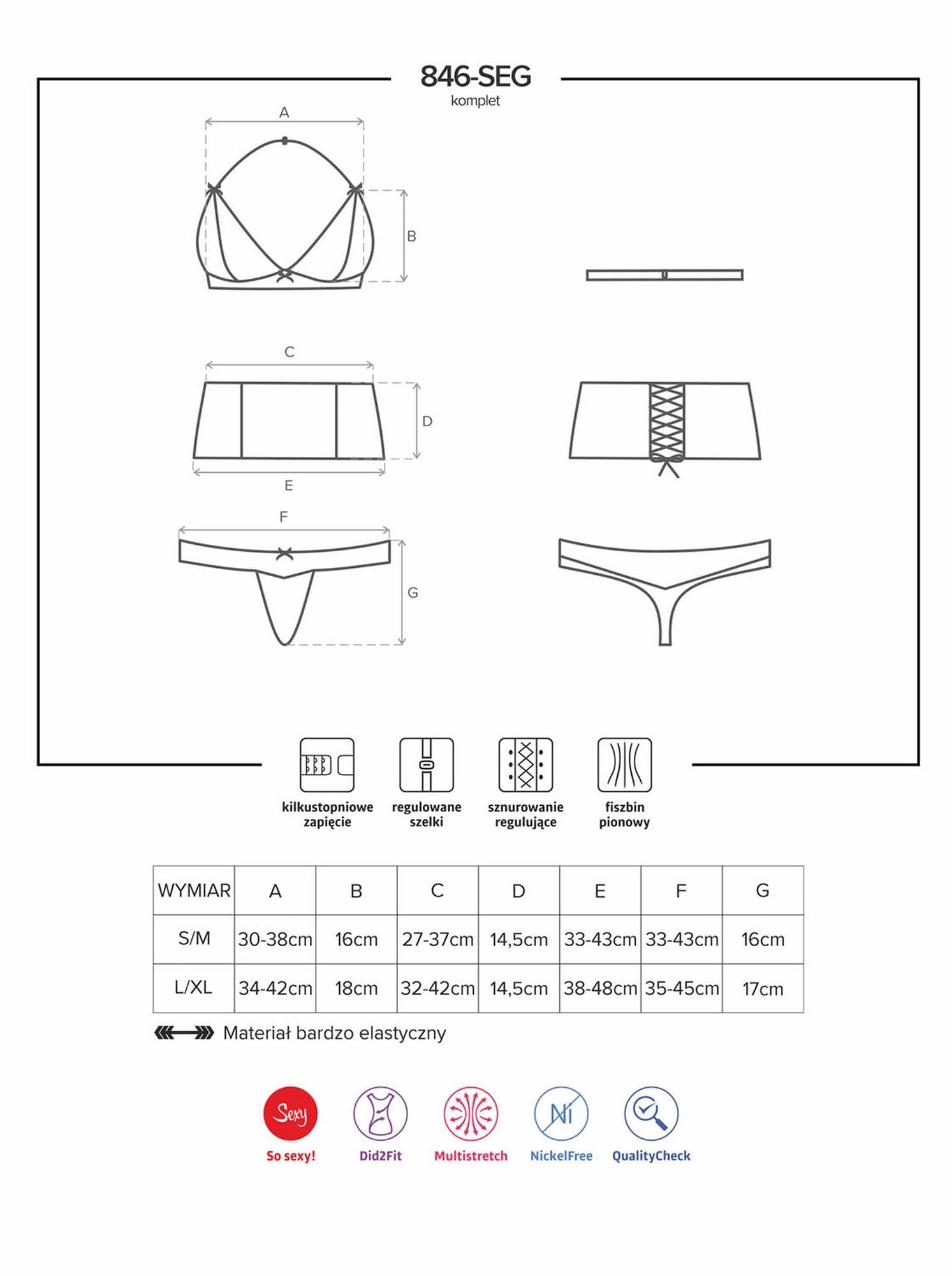 Underwear-846-SEG-1 3-piece set L/XL