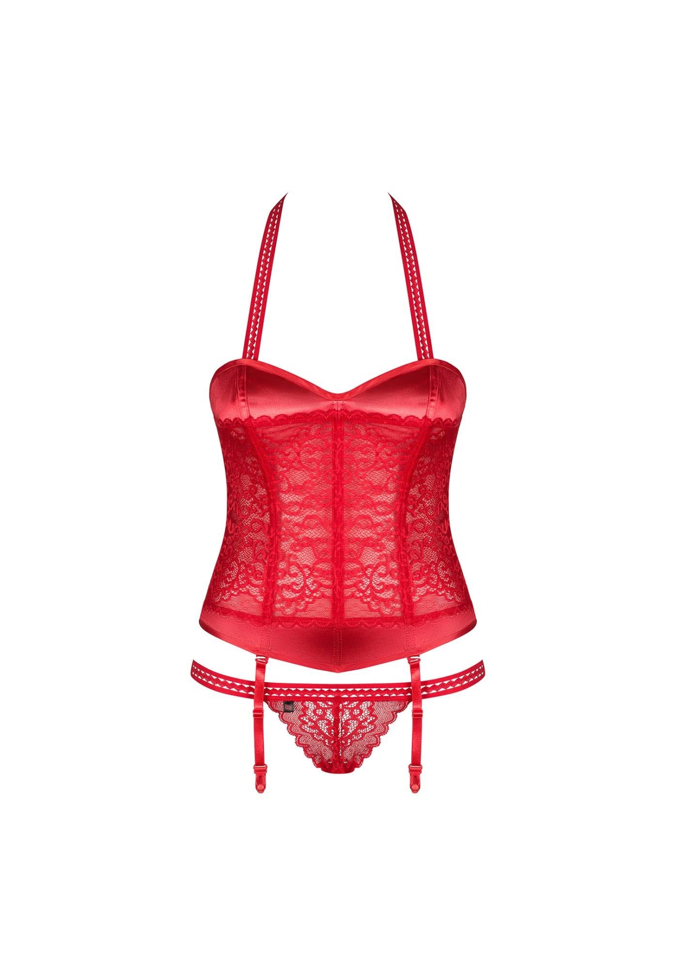 Flameria corset and thong S/M