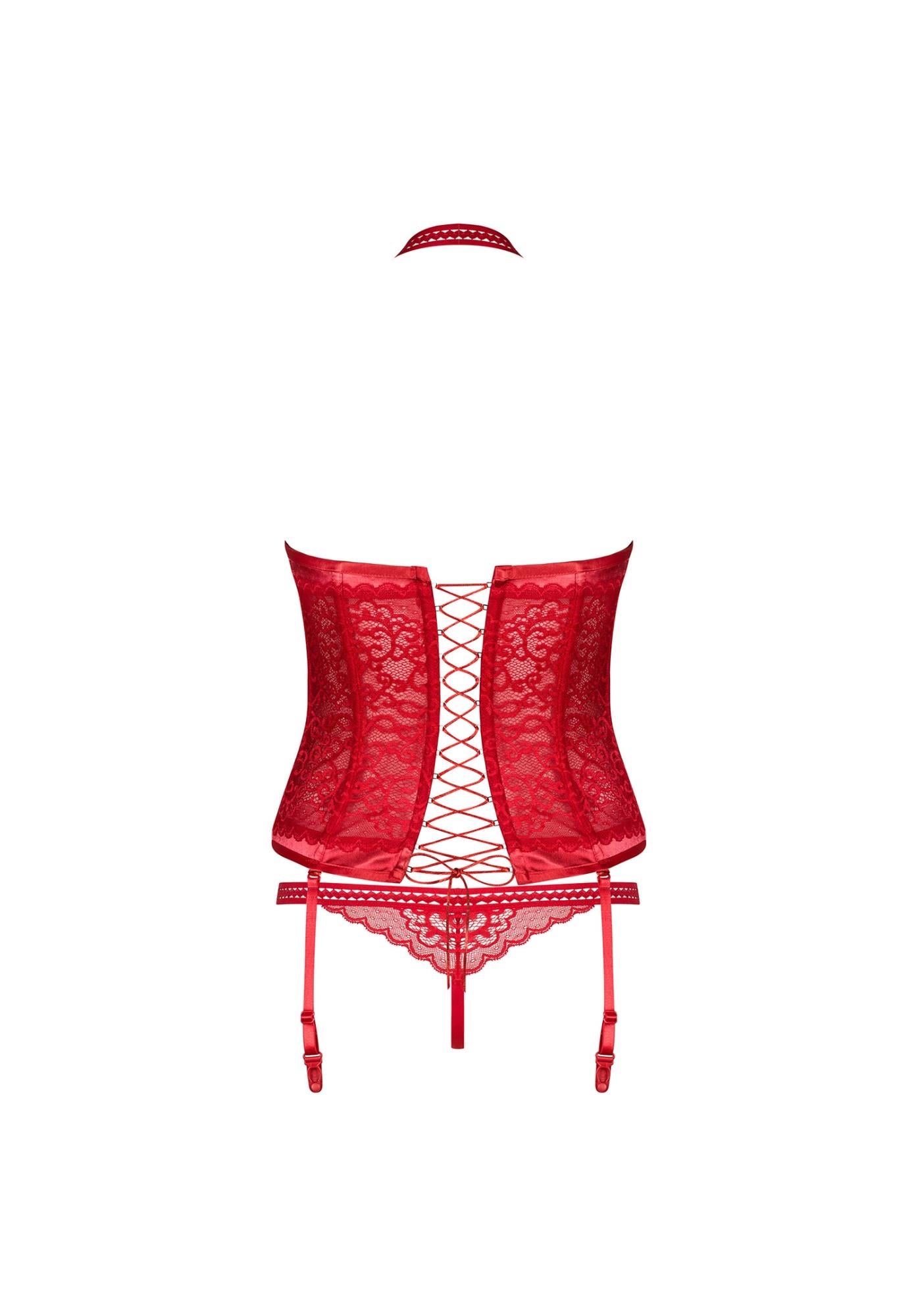 Flameria corset and thong S/M
