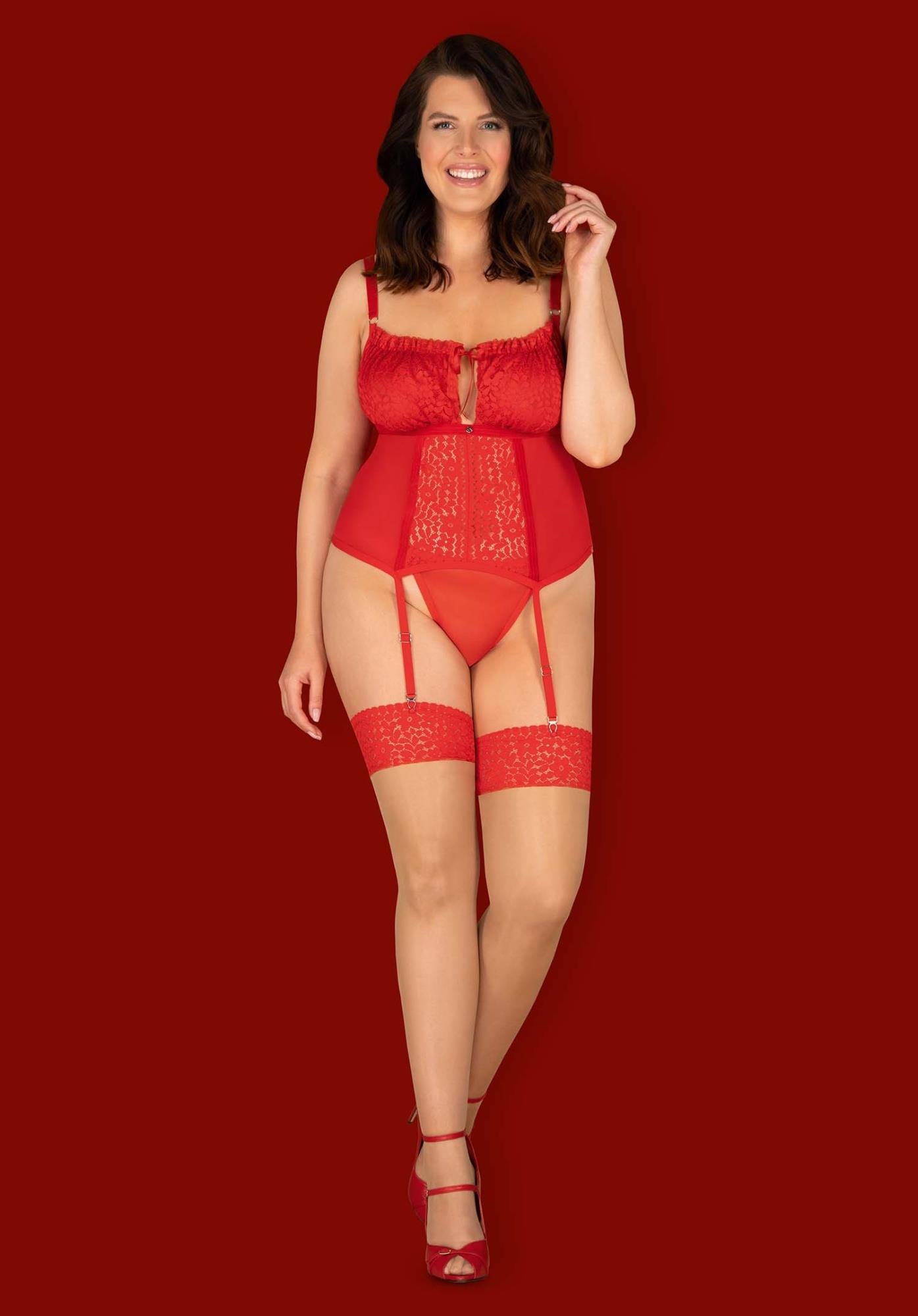 Blossmina corset & thong