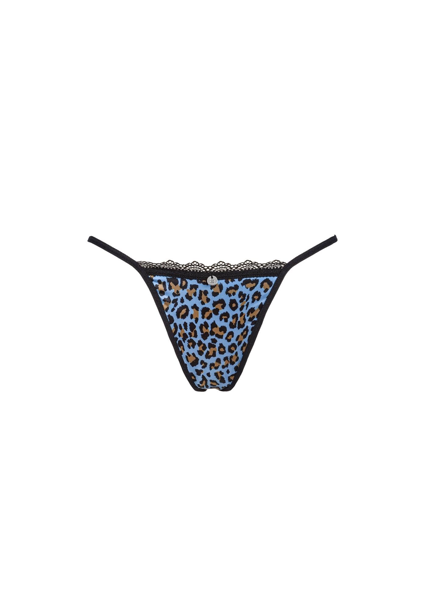String Nadine bleu L/XL