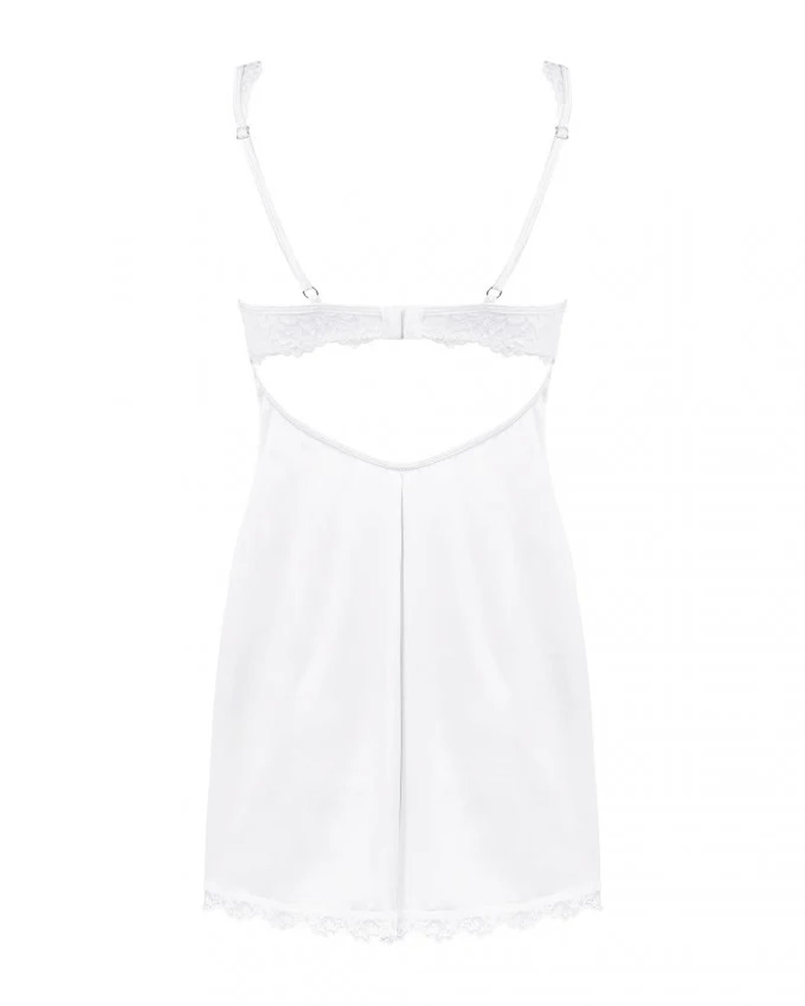 Bielizna-Amor Blanco koszulka i stringi biały  L/XL
