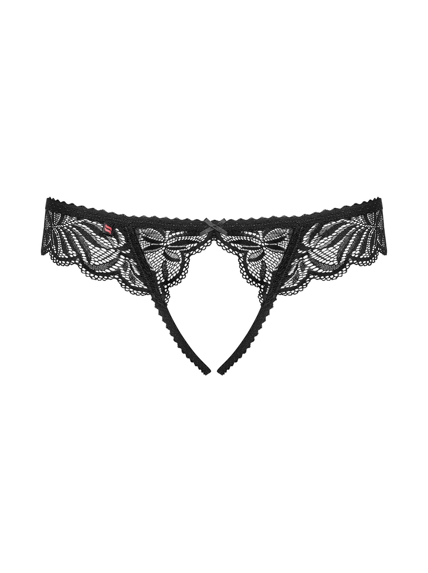 Bielizna-Contica stringi otwarte  S/M
