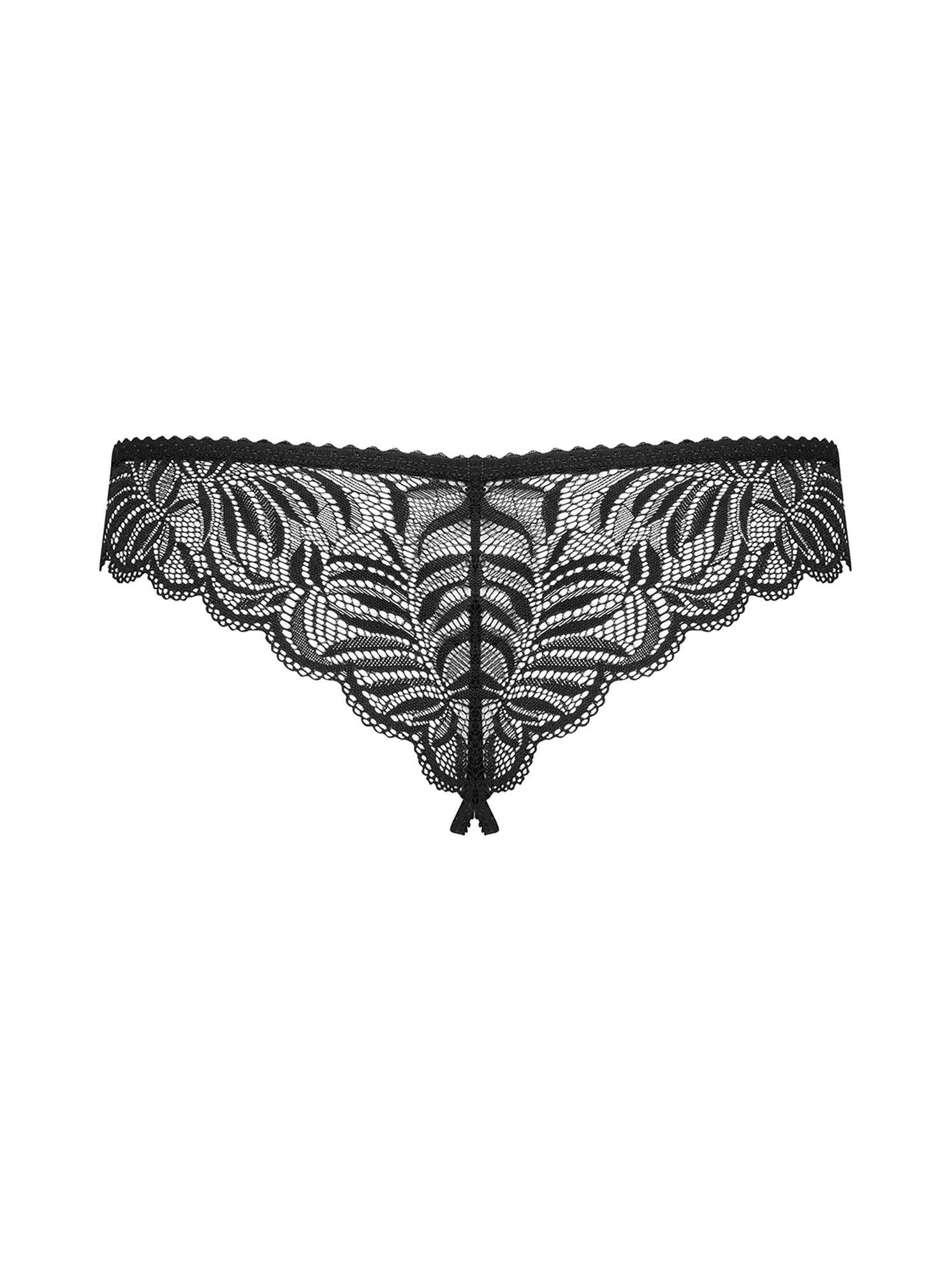 Bielizna-Contica stringi otwarte  S/M