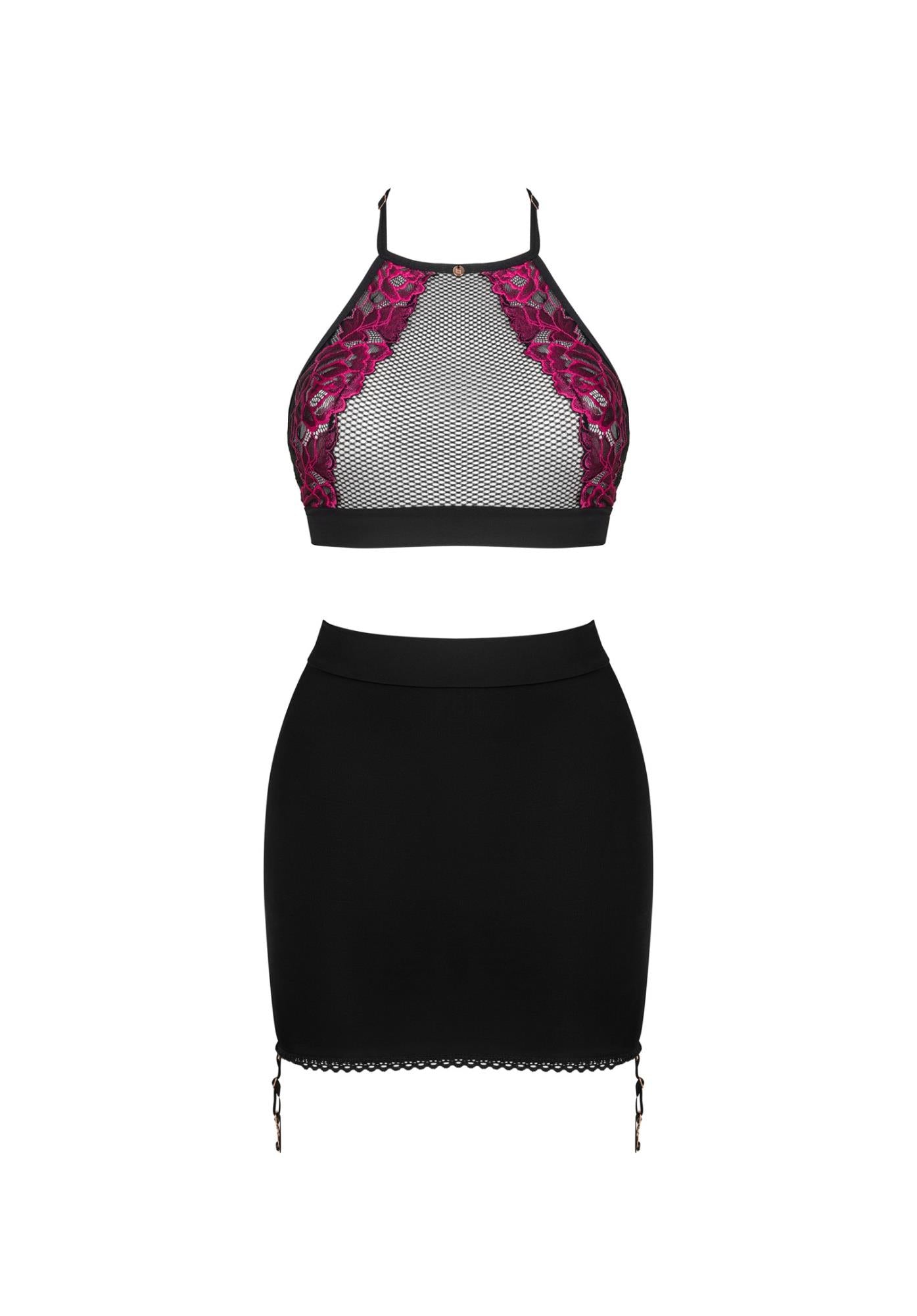 Rosenty top and skirt XL/2XL
