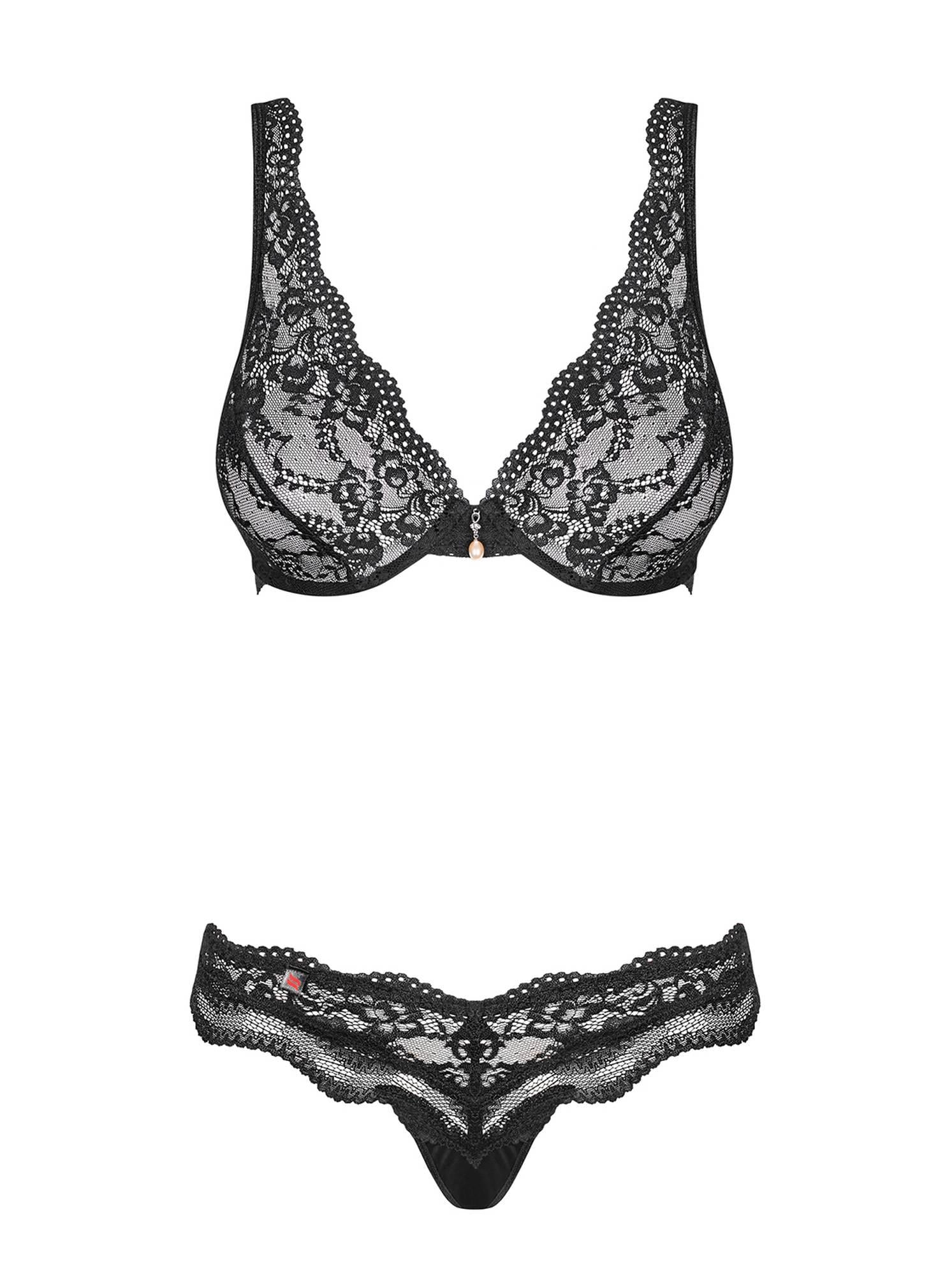 Lingerie-Luvae 2-piece set Black S/M