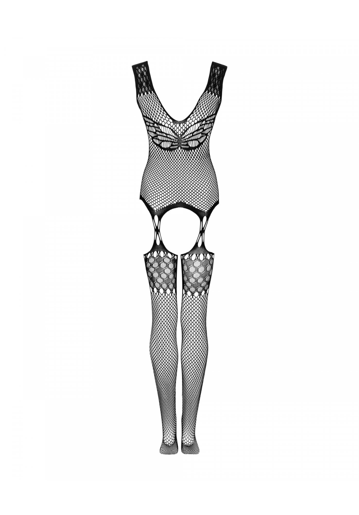 Lingerie-Bodystocking G323 noir S/M/L
