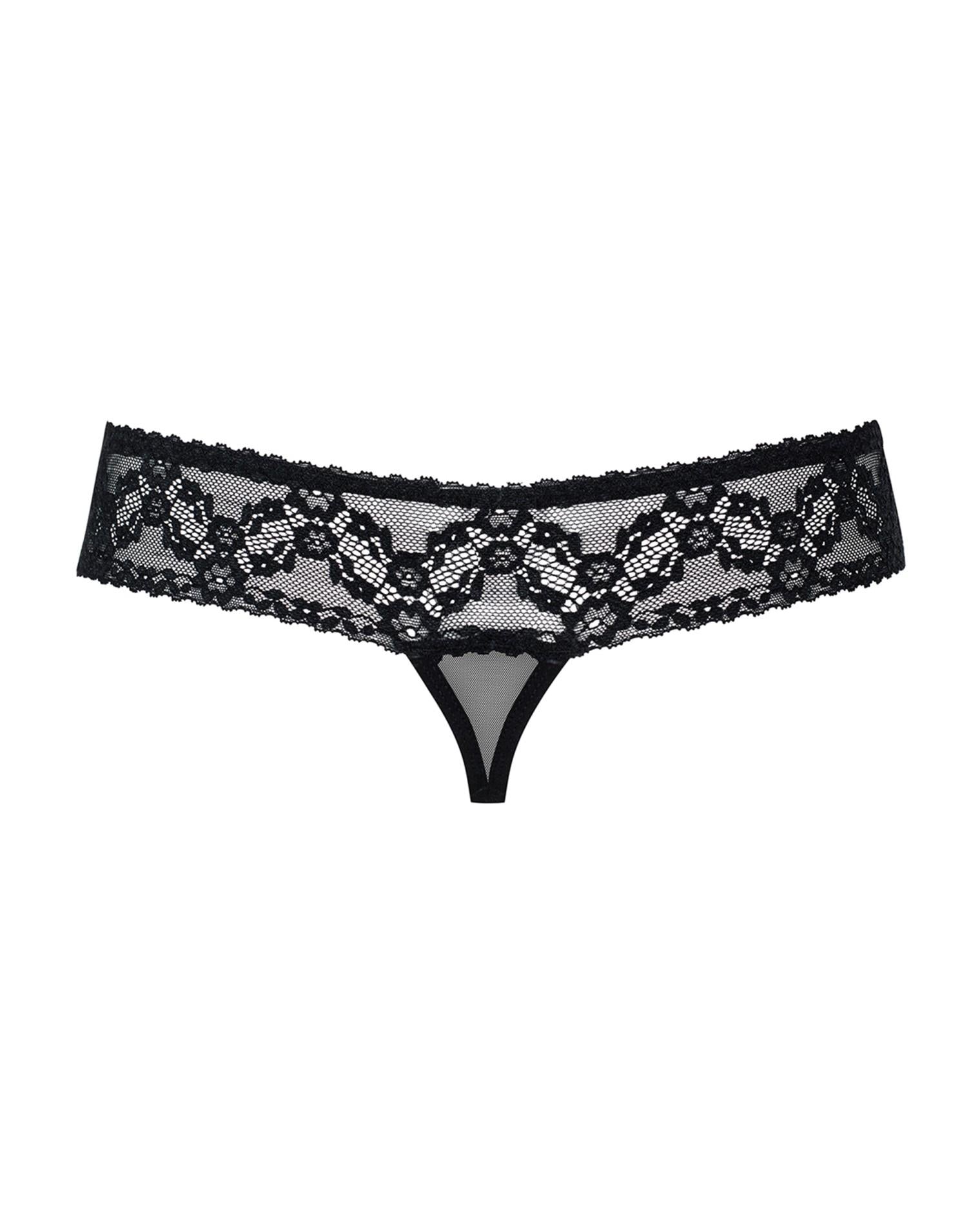Lingerie-837-THC-1 open thong L/XL