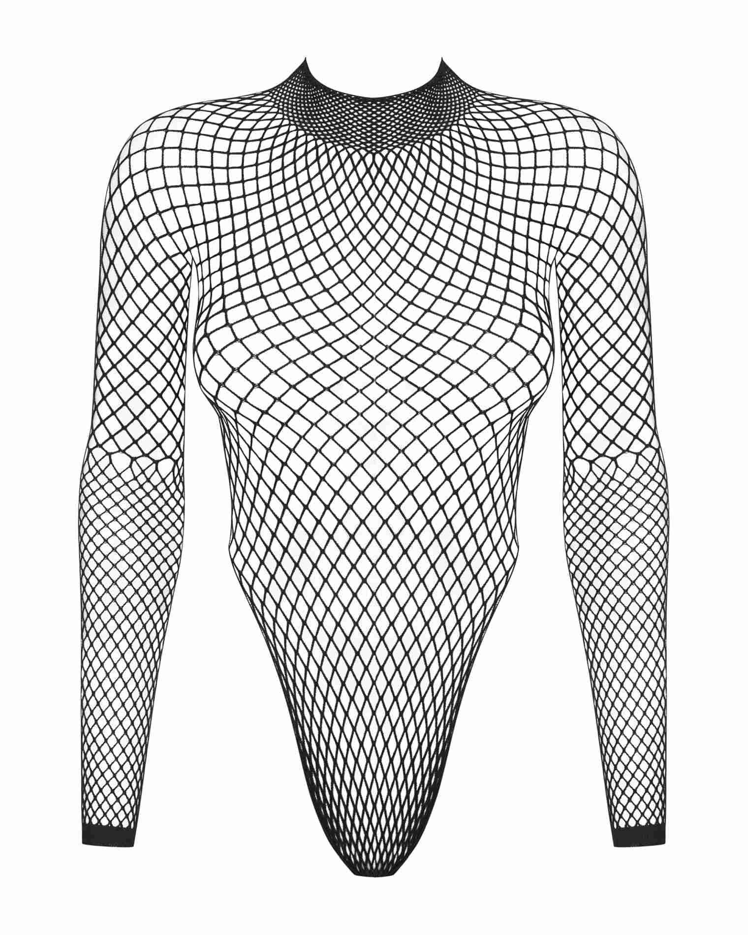 Lingerie-B125 black bodysuit S/M/L