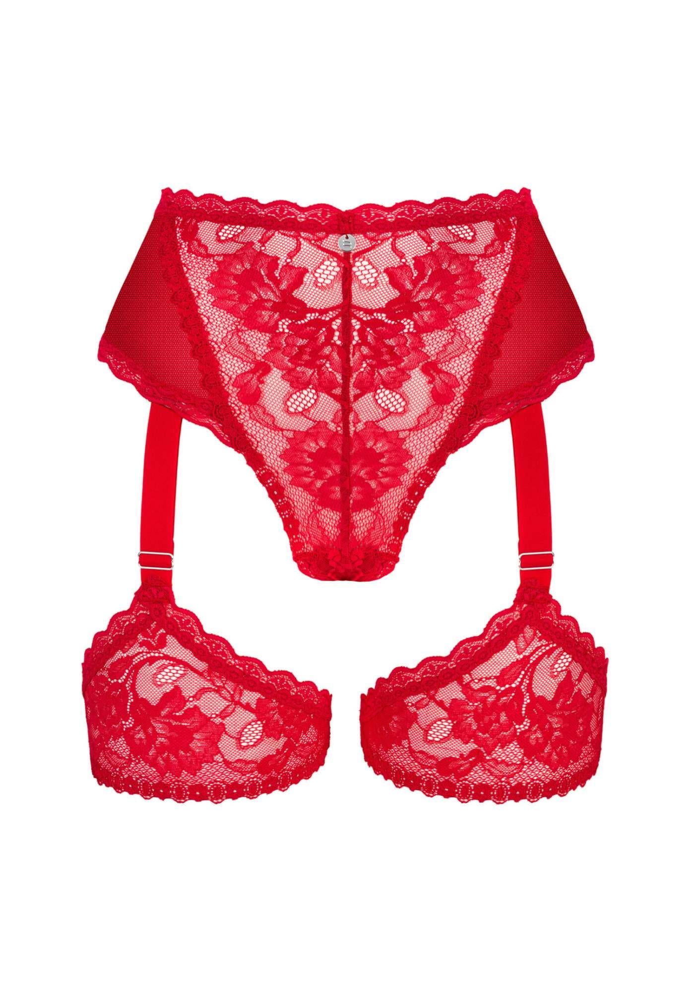 Bielizna-Belovya briefs with suspender straps XS/S