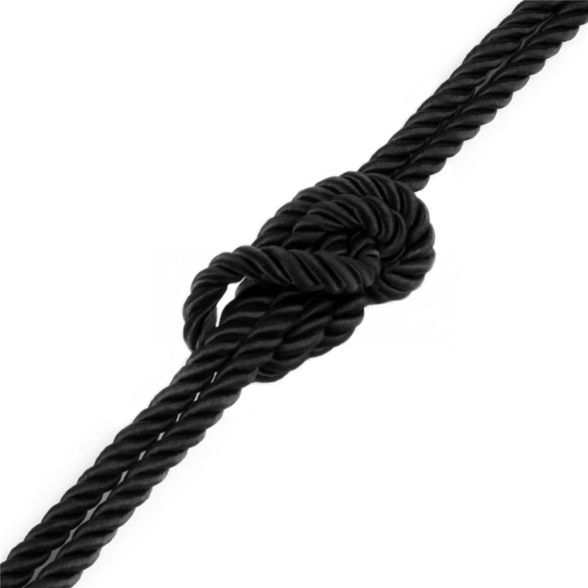 Rebellion Reign Ebony corde de bondage soyeuse