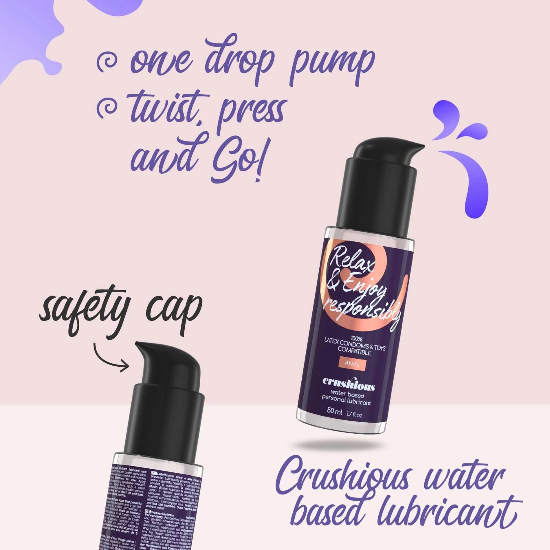 CRUSHIOUS ANAL USE LUBRICANT 50 ML