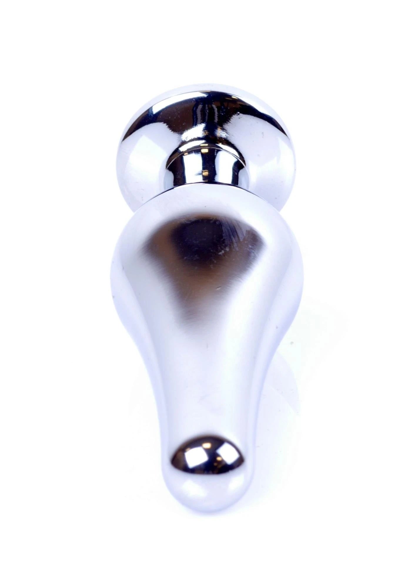 Plug-bijou Silver BUTT PLUG- Rose