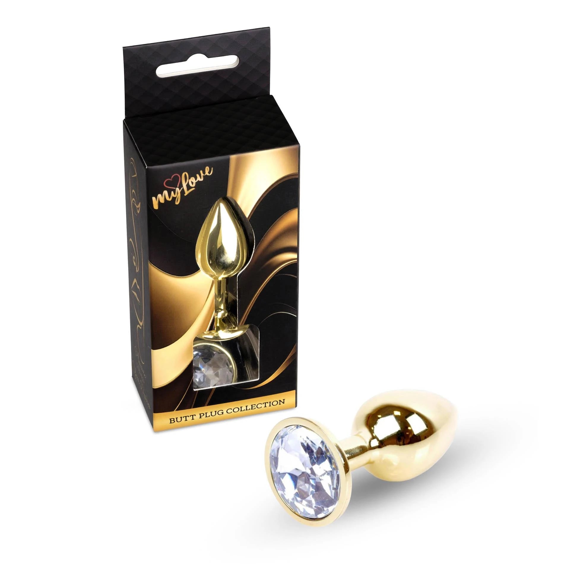 MyLove Toys - Bijoux Gold PLUG - Transparent