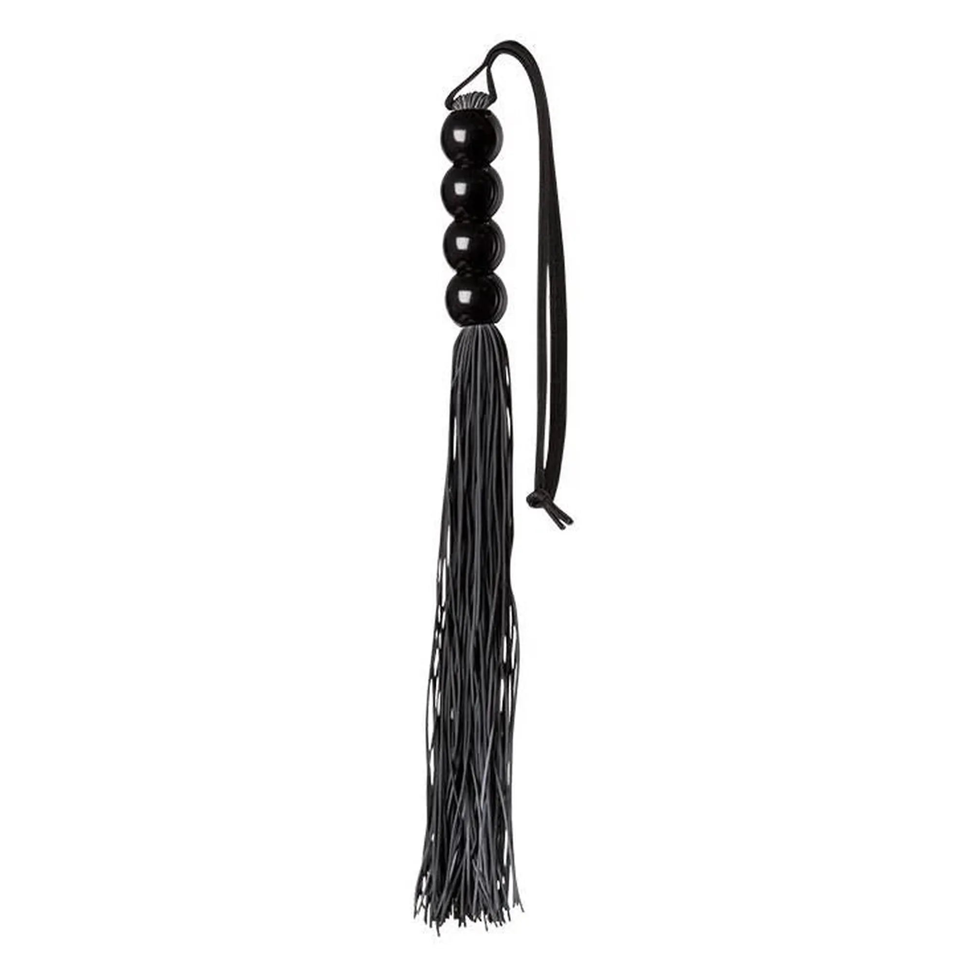 Cravache-fouet GP silicone noire