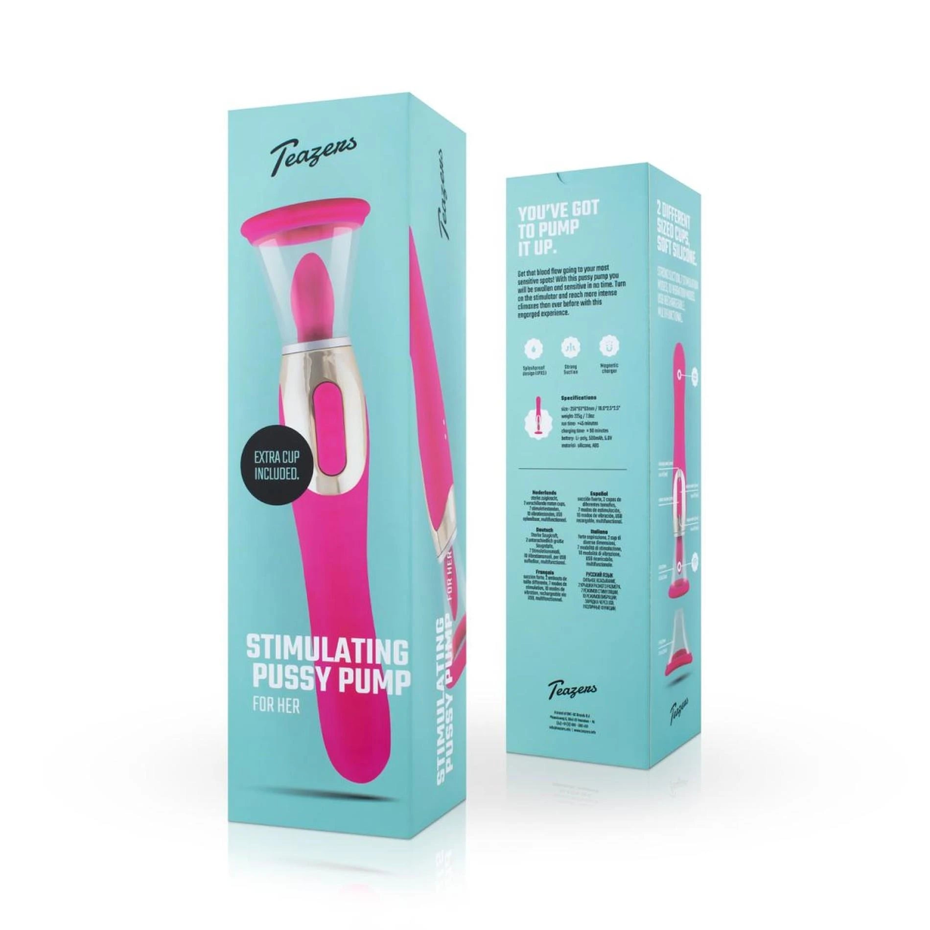 Pleasure Pump With G-Spot Vibrator