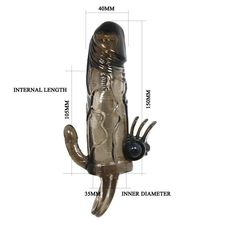 BAILE - BRAVE MAN SMOKE 6.69" MULTI-SPEED VIBRATION