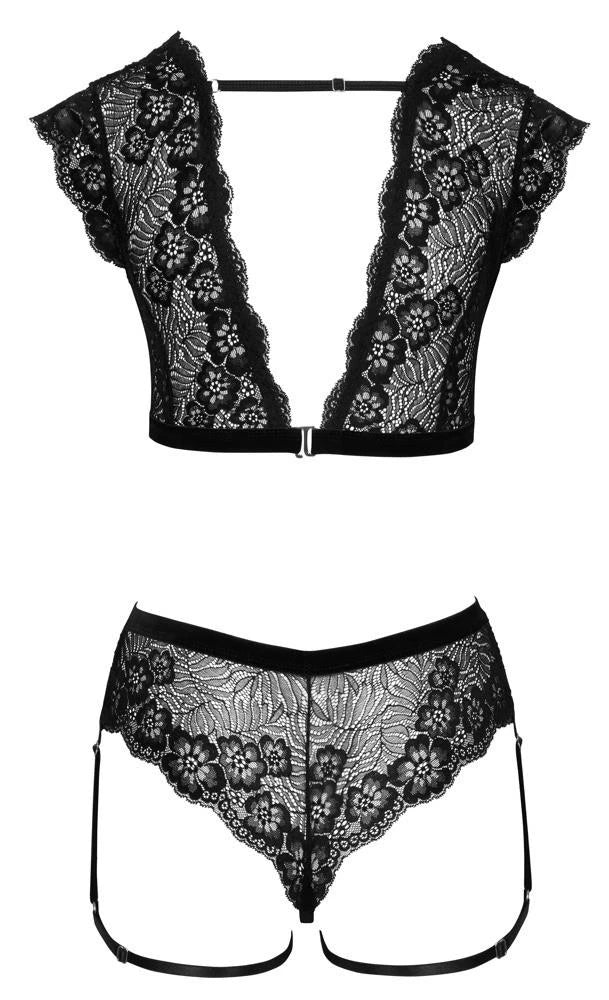 Haut et string ouverts M
