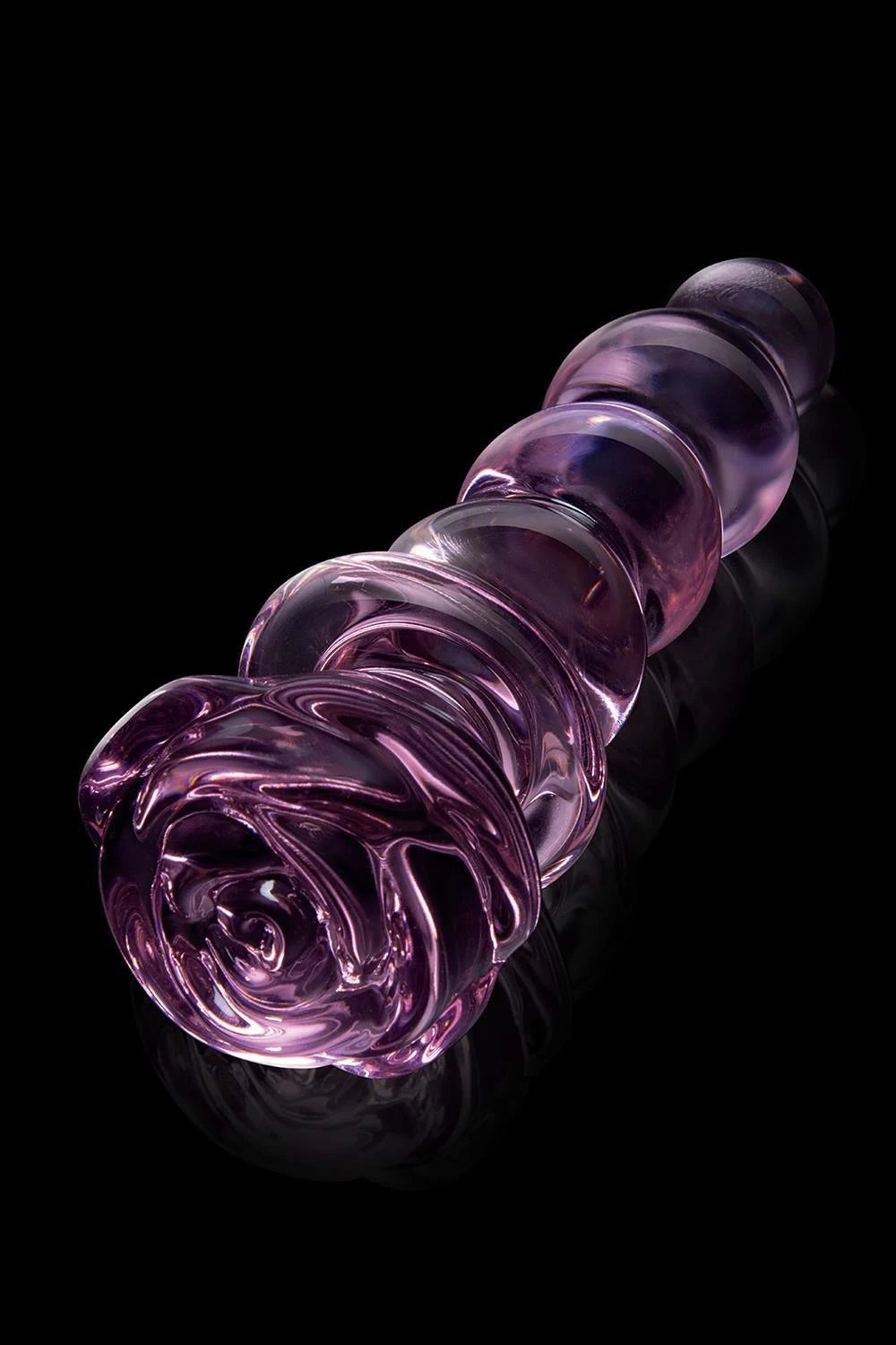 GLAZE GLASS ROSEBUD BEADED  PLUG