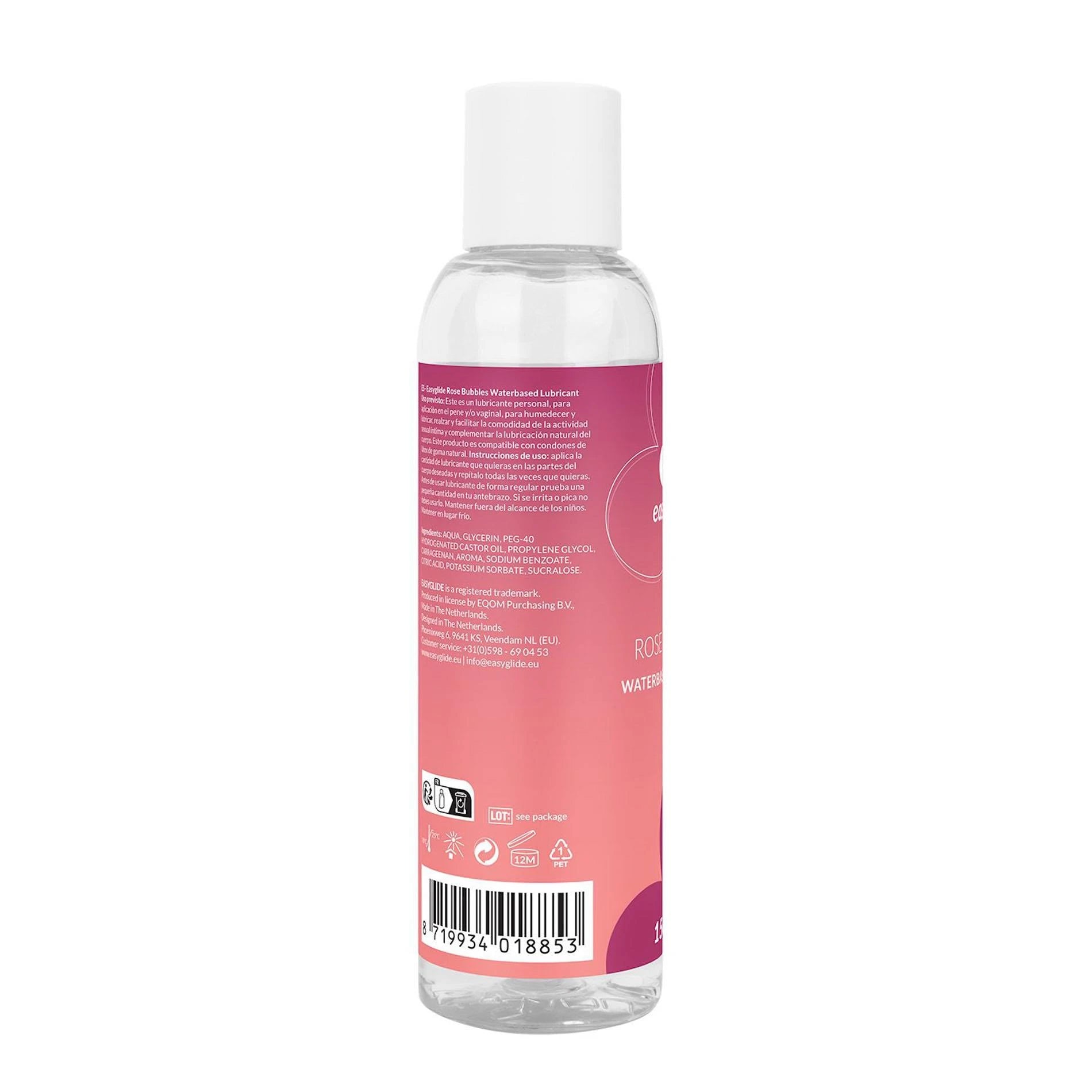 EasyGlide - Lubrifiant à base d'eau Rosé Champagne 150 ml