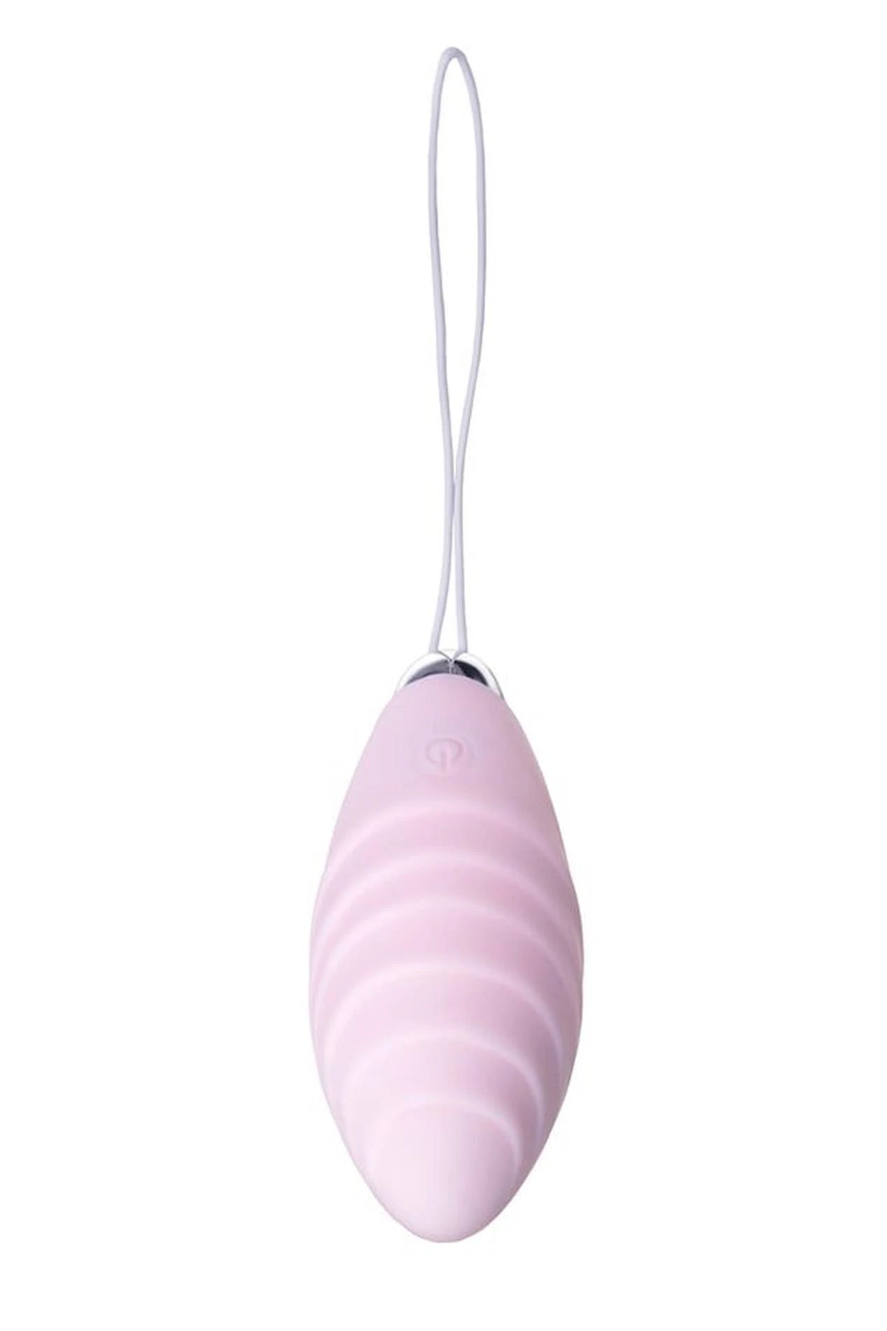 JOS VITA œuf vibrant à doigt et accessoire vibrant, silicone, rose poudré, 8,5 et 8 cm