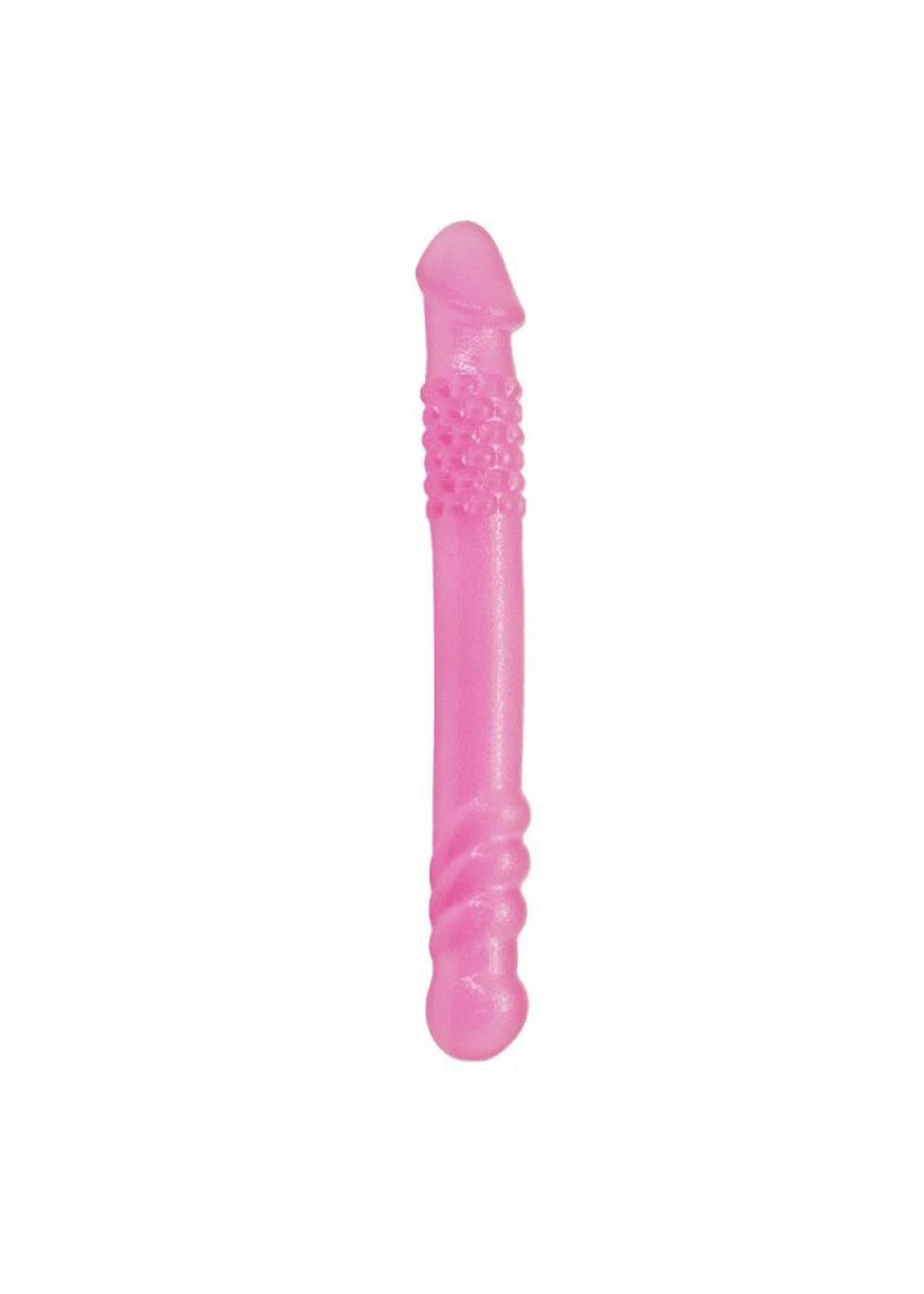 Dildo - DOUBLE DONG PARFAIT. MATÉRIAU TPE DE QUALITÉ SUPÉRIEURE.