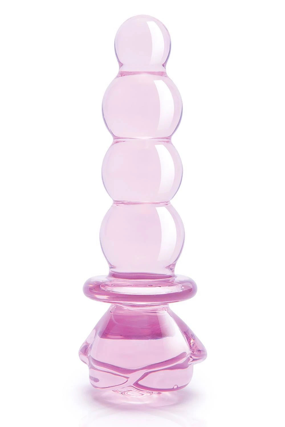 GLAZE GLASS ROSEBUD BEADED  PLUG