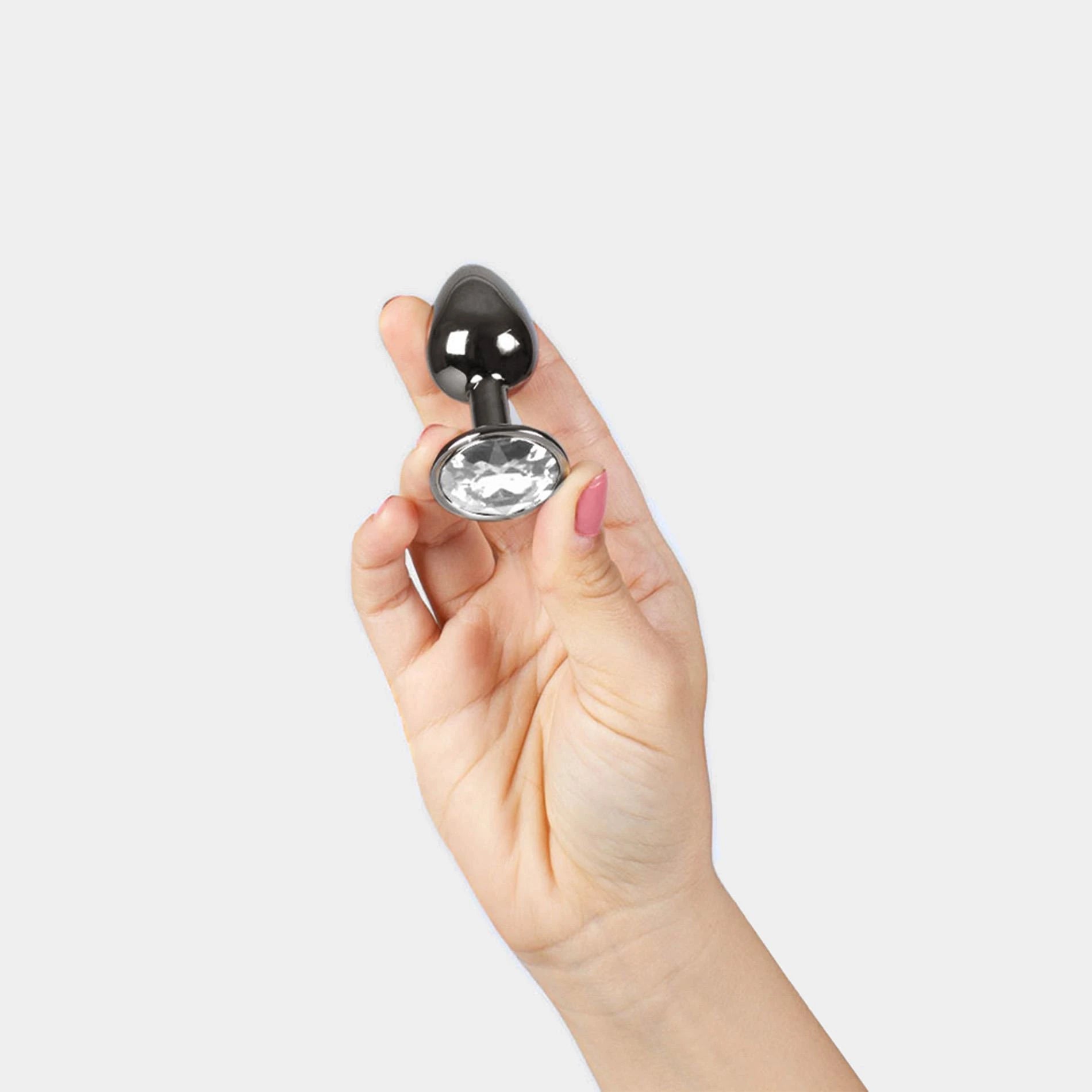 GUNMETAL BUTT PLUG S