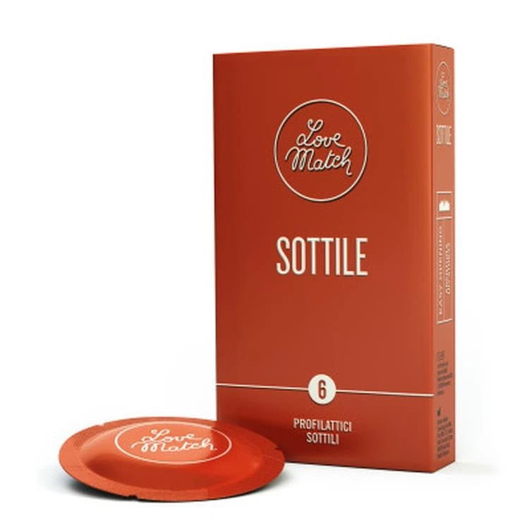 Sottile - Thin Condoms - 6 Pieces