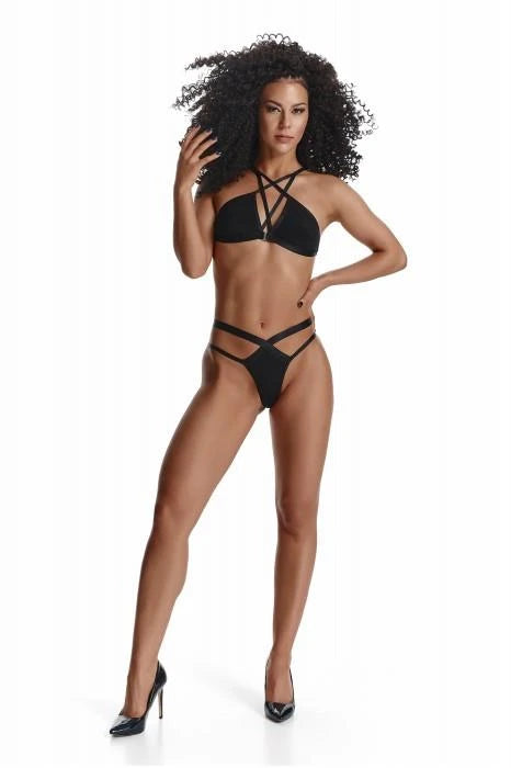Bielizna-LadyX Casilda XXL  - biustonosz, stringi
