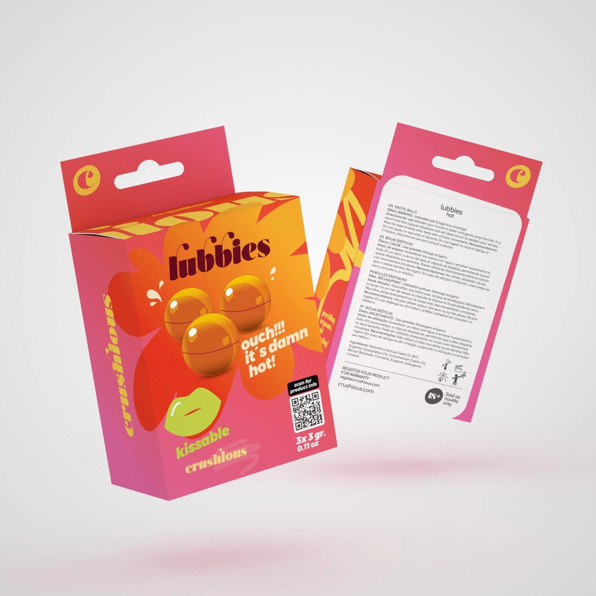 CRUSHIOUS LUBBIES HOT OIL BALL