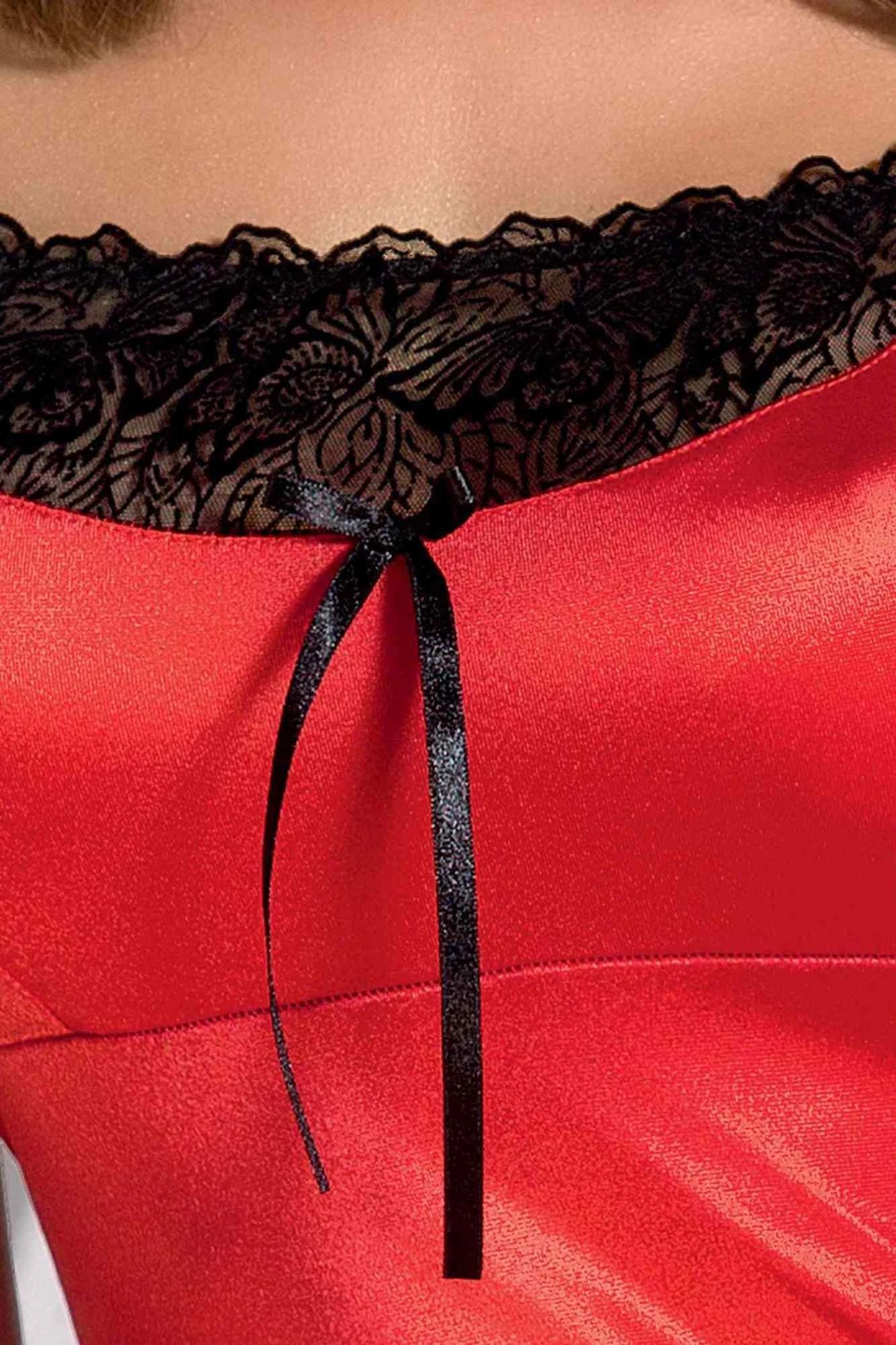 Lingerie-LAUREN CHEMISE rouge L/XL - Casmir
