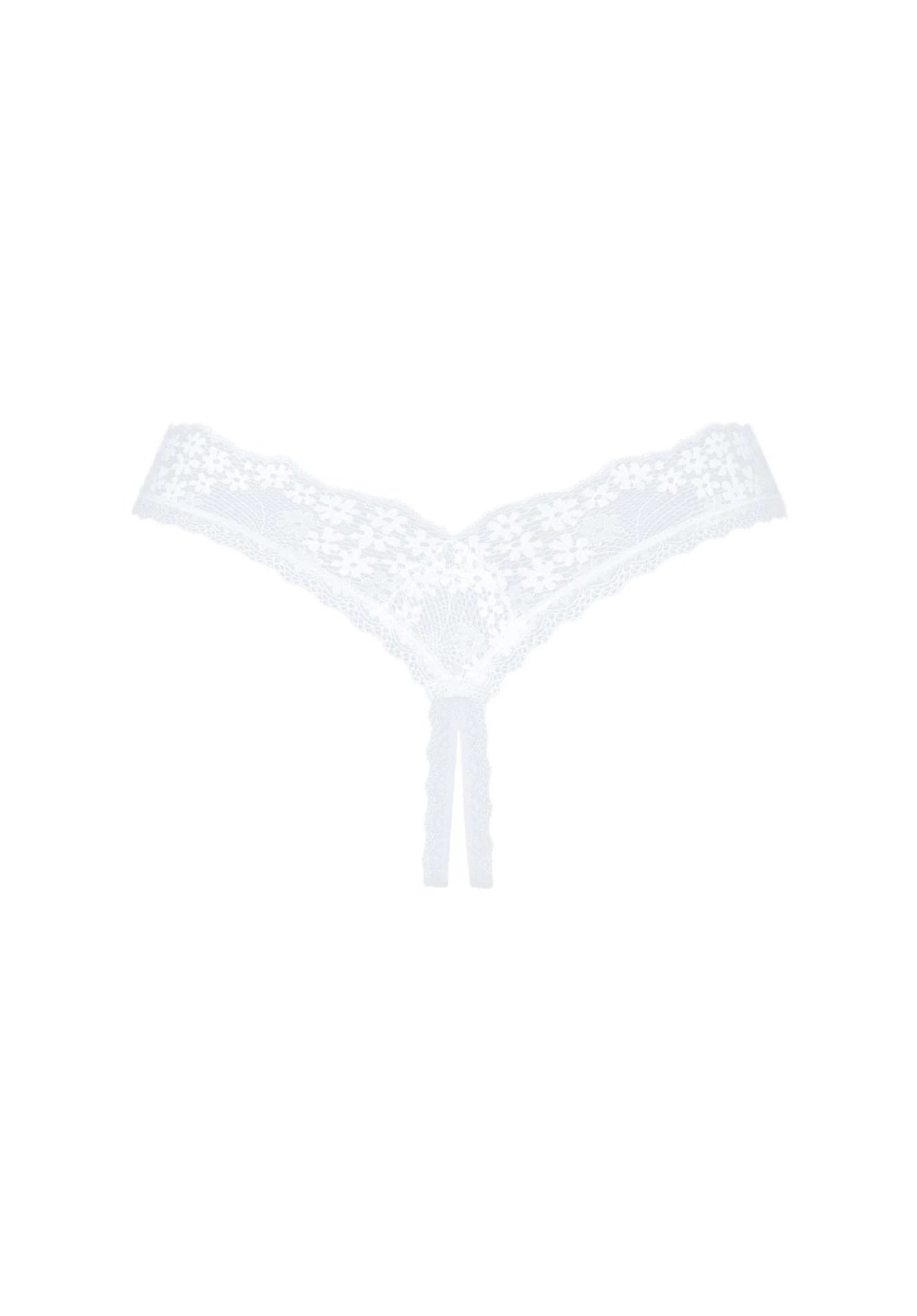 Heavenlly crotchless thong