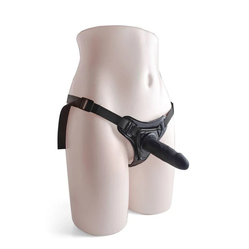 Ceinture strap-on avec pénis réaliste Black Toyz4Lovers