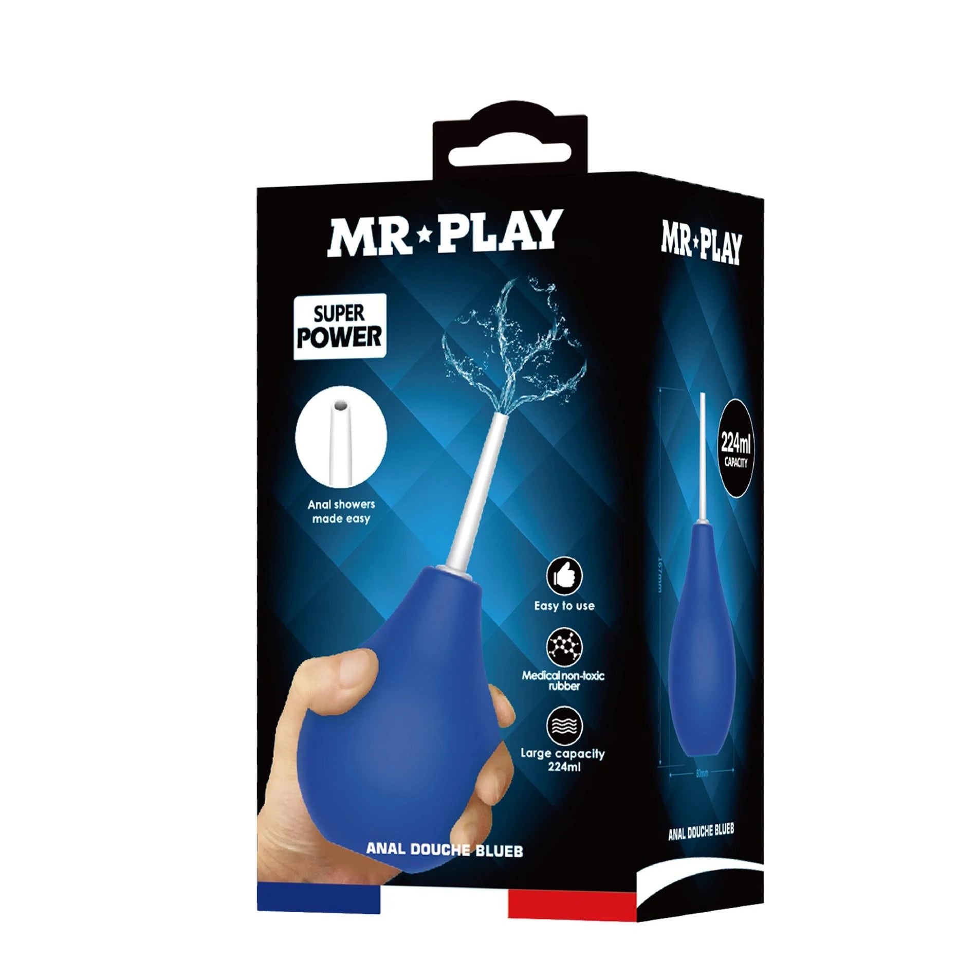 MR PLAY - POIRE ANALE BLUEB (224 ml)