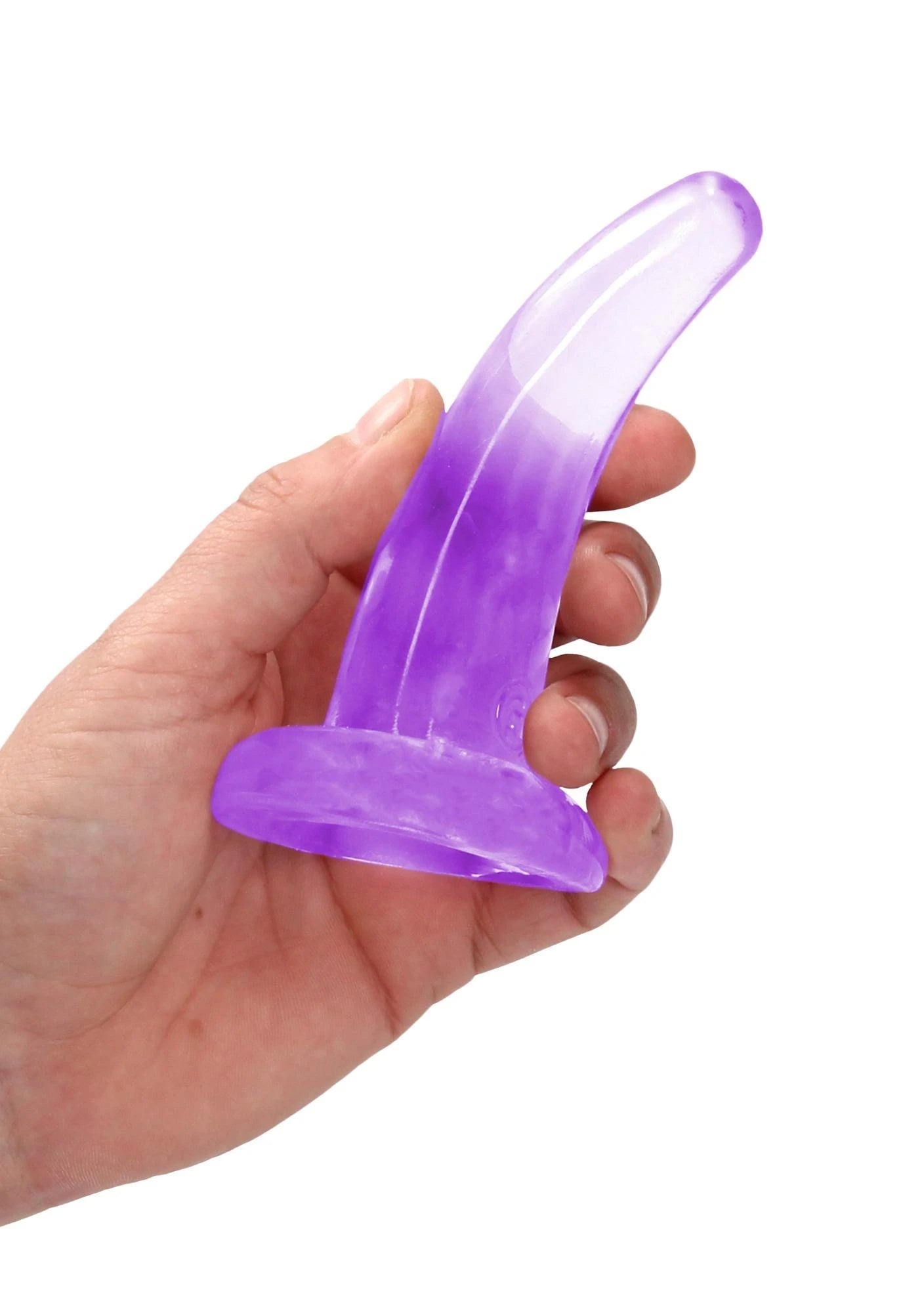 Gode non réaliste à ventouse - 4,5 po / 11,5 cm
