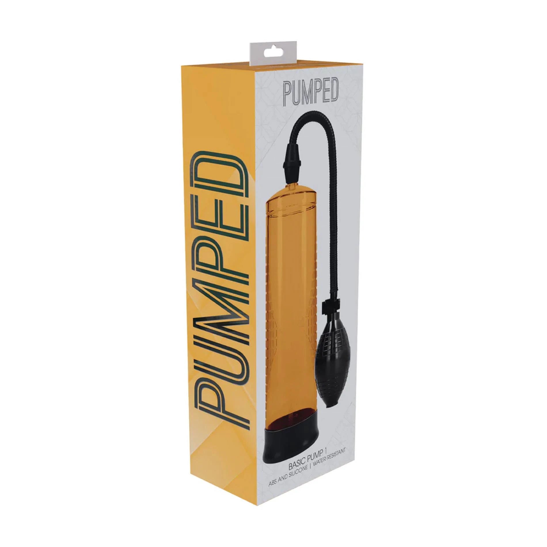 Pompe basique 1 – Résistante à l’eau – Orange