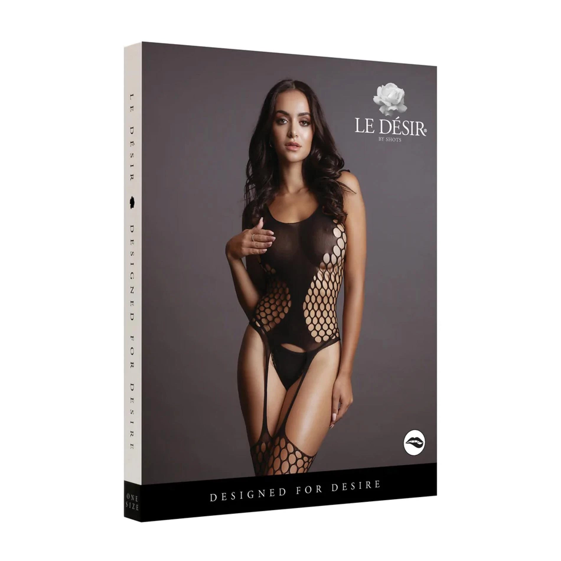 Fence Suspender Bodystocking - One Size