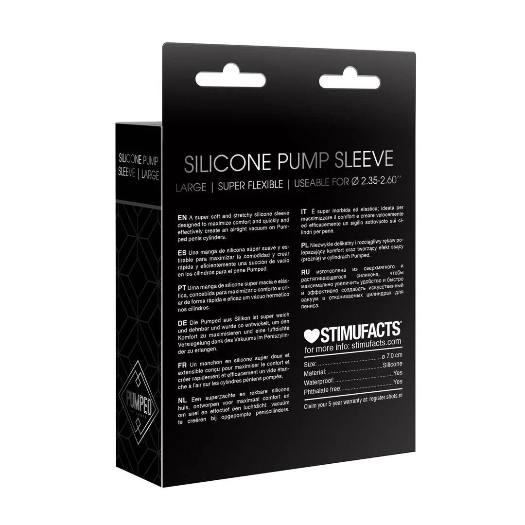 Gaine en silicone pour pompe – Grande