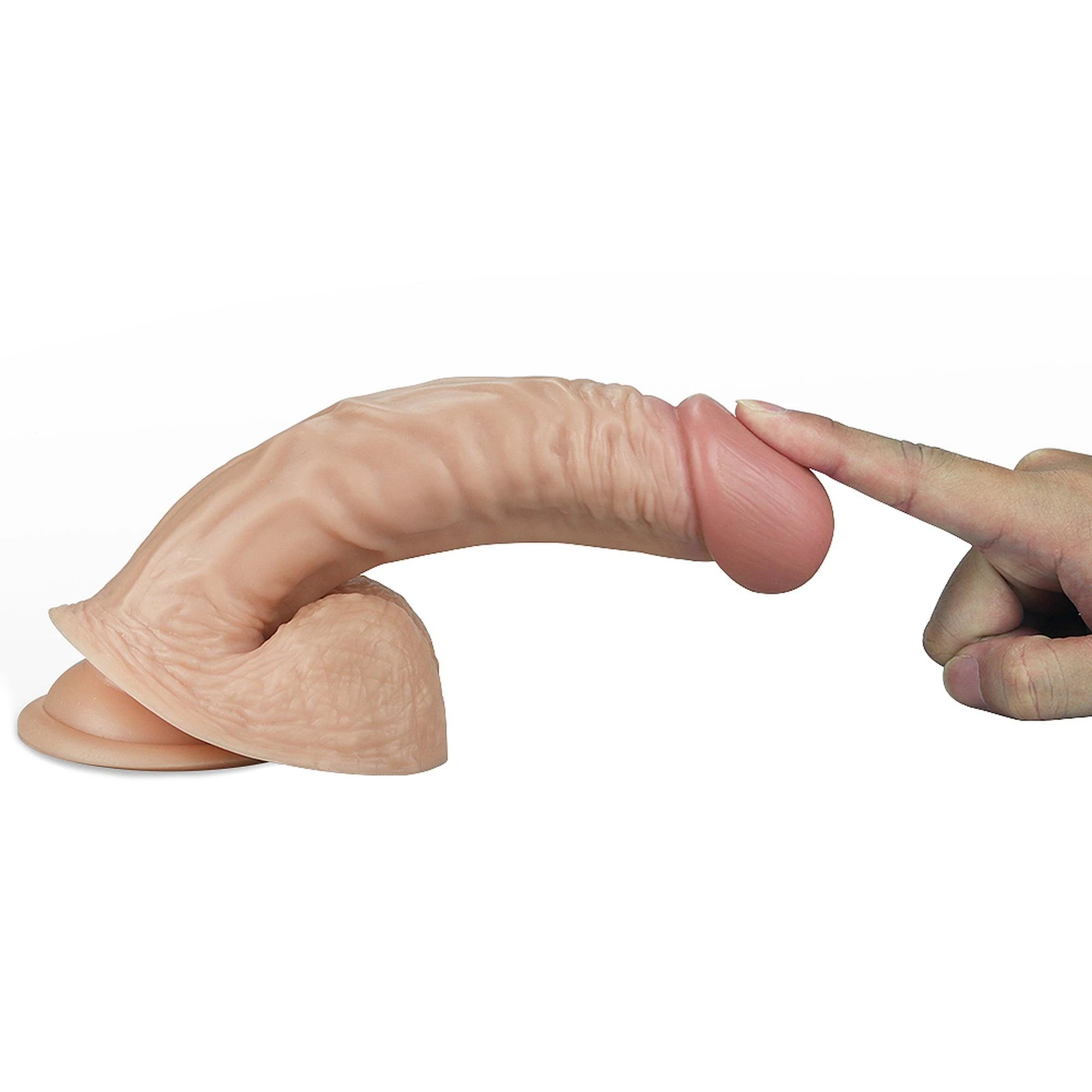 8.5″ Real Extreme Dildo Flesh