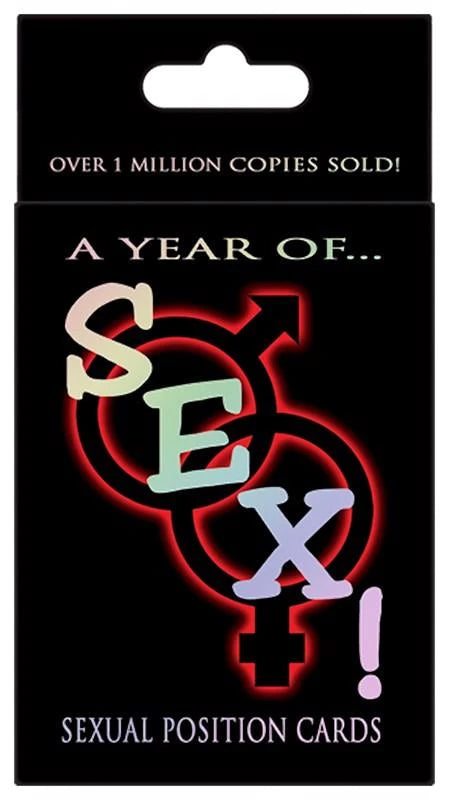 UN AN DE SEXE ! CARTES DE POSITIONS SEXUELLES