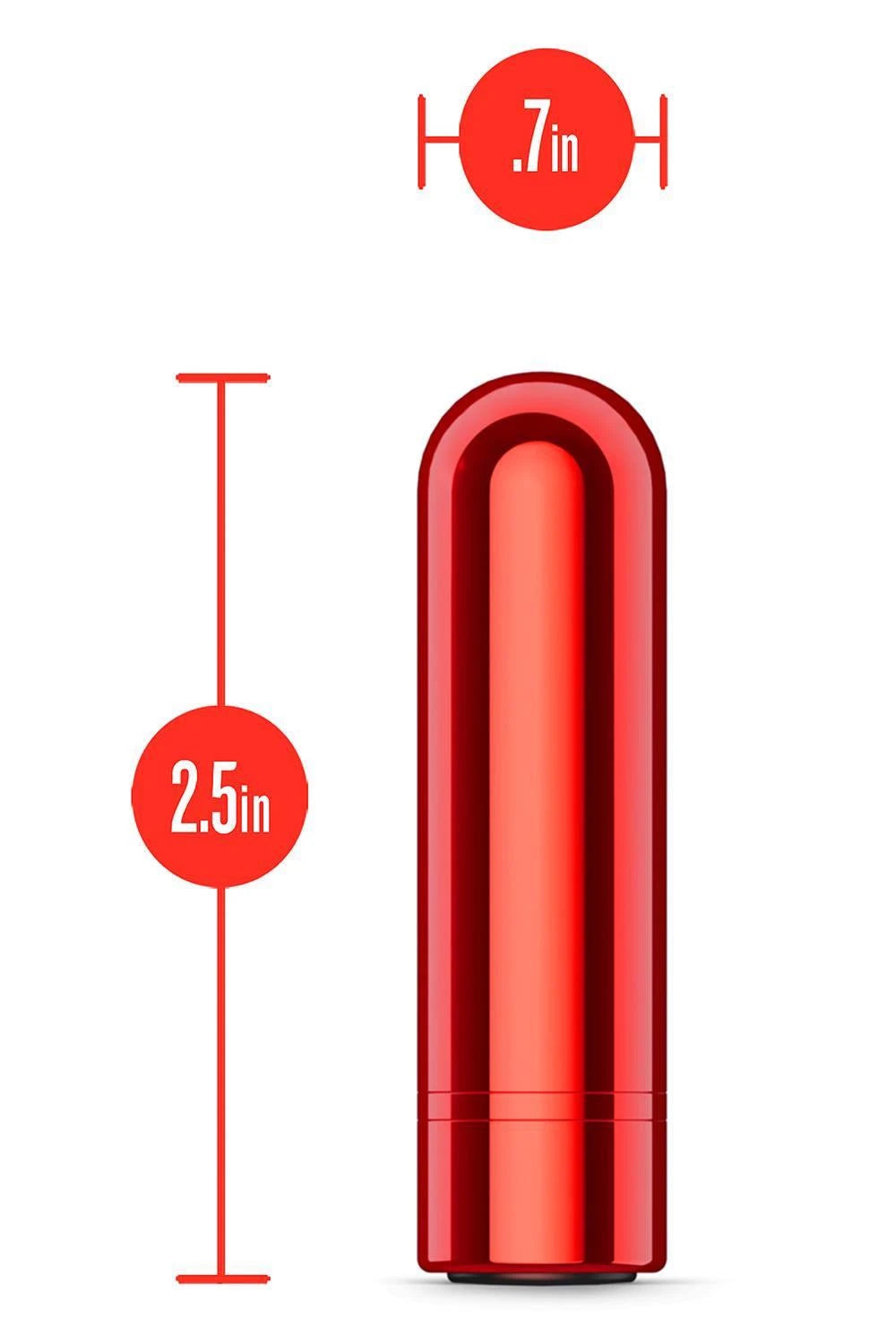 KOOL VIBES RECHARGEABLE MINI BULLET CHERRY