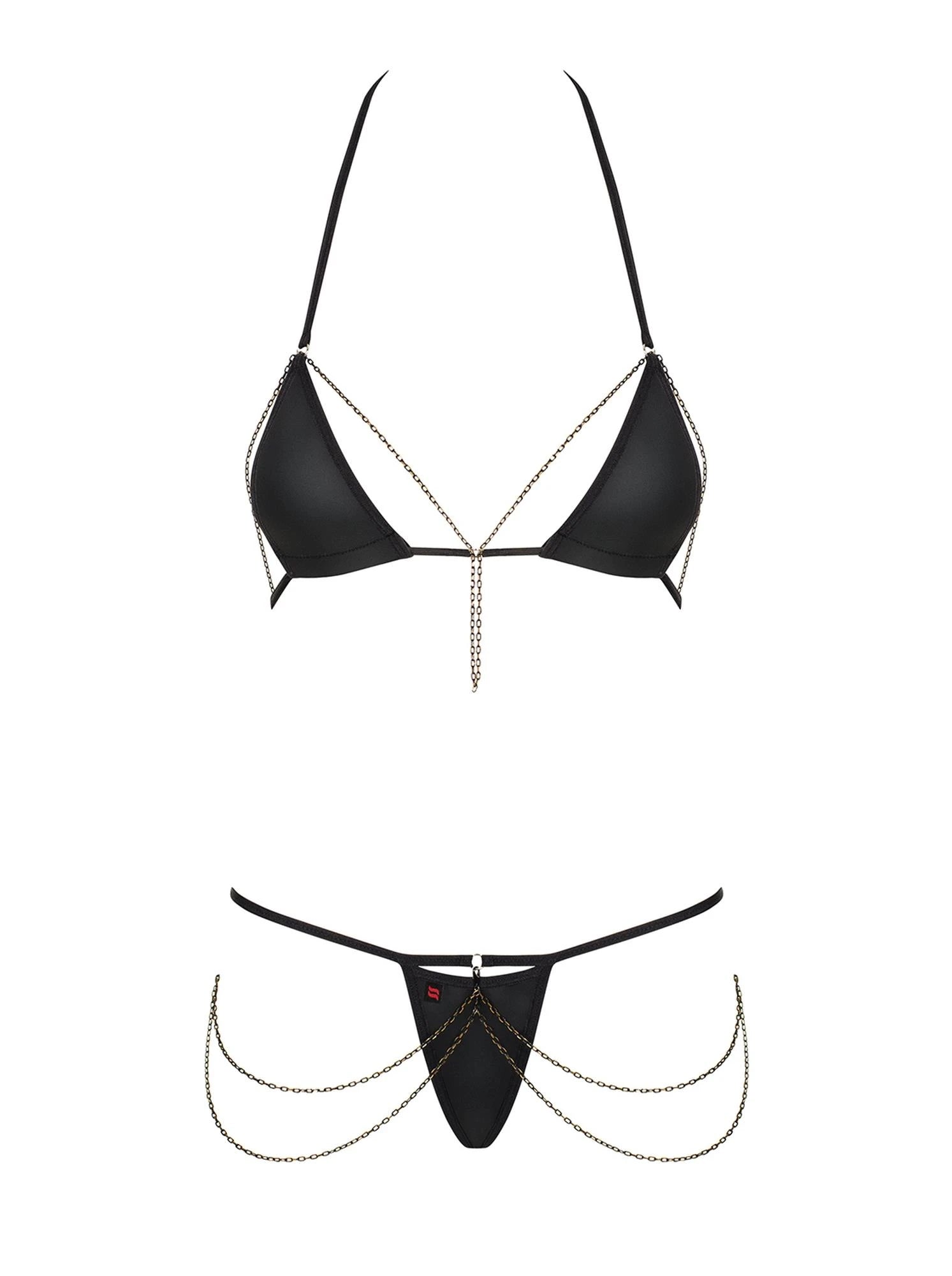 Ensemble de lingerie Redella 2 pièces noir L/XL