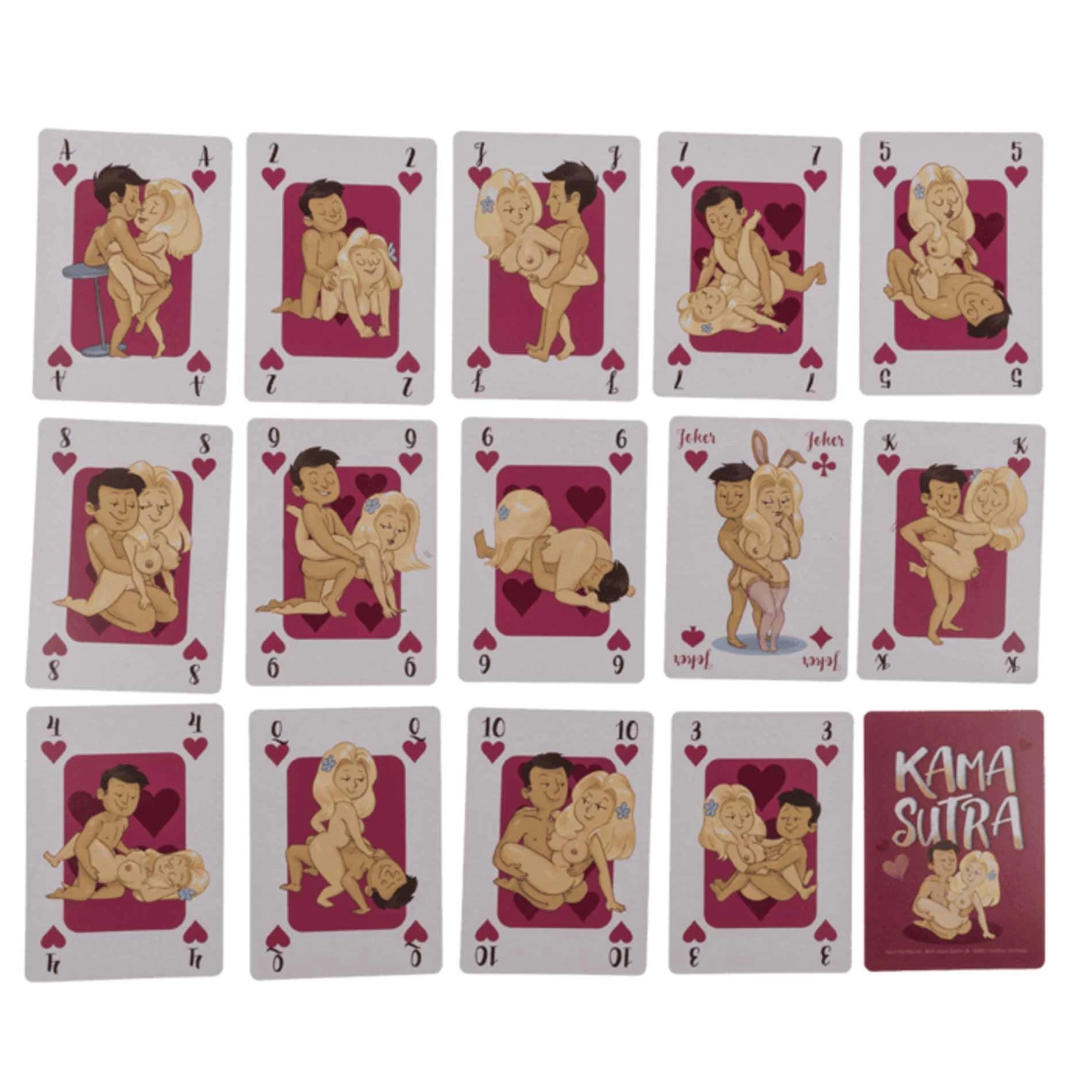 Karty do Gry – Kamasutra – Oryginalna Rozrywka z Przymrużeniem Oka