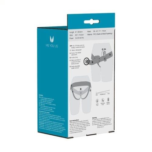 The Extender Plus Vibrating Hollow Strap On Kinx