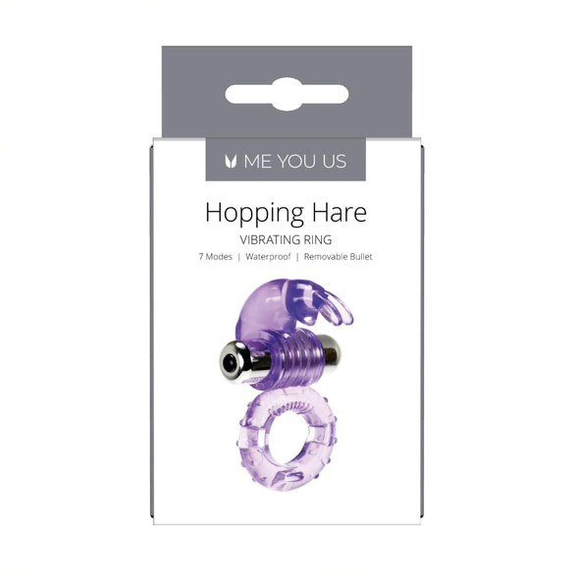 Bague- Me You Us Hopping Hare Cock Ring Violet