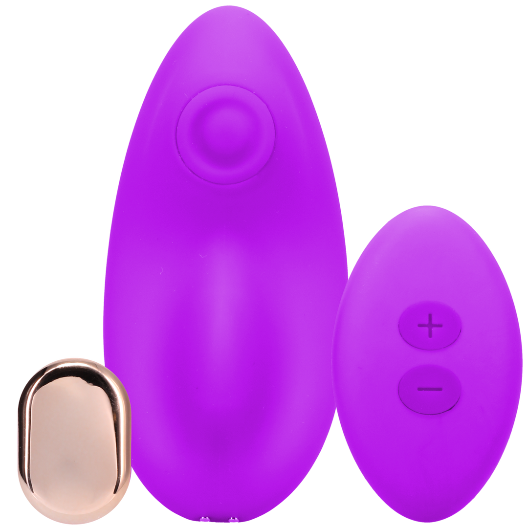Magnetic Panty Vibe with Remote - Purple
