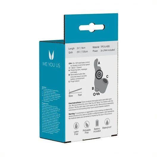 Wibrator - Me You Us Mini Bunny Finger Vibrator Pink